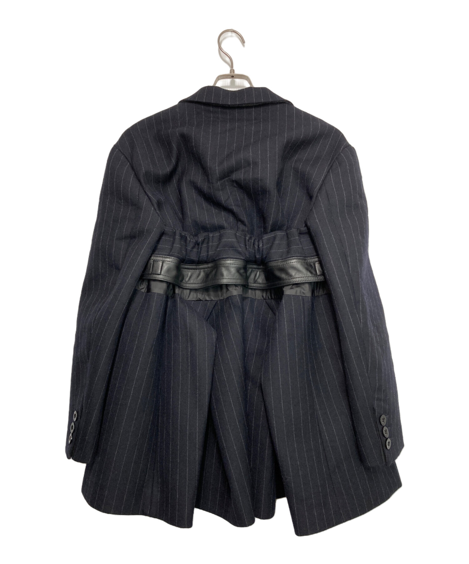 中古・古着通販】sacai (サカイ) Chalk Stripe Jacketジャケット ネイビー サイズ:2｜ブランド・古着通販  トレファク公式【TREFAC FASHION】スマホサイト