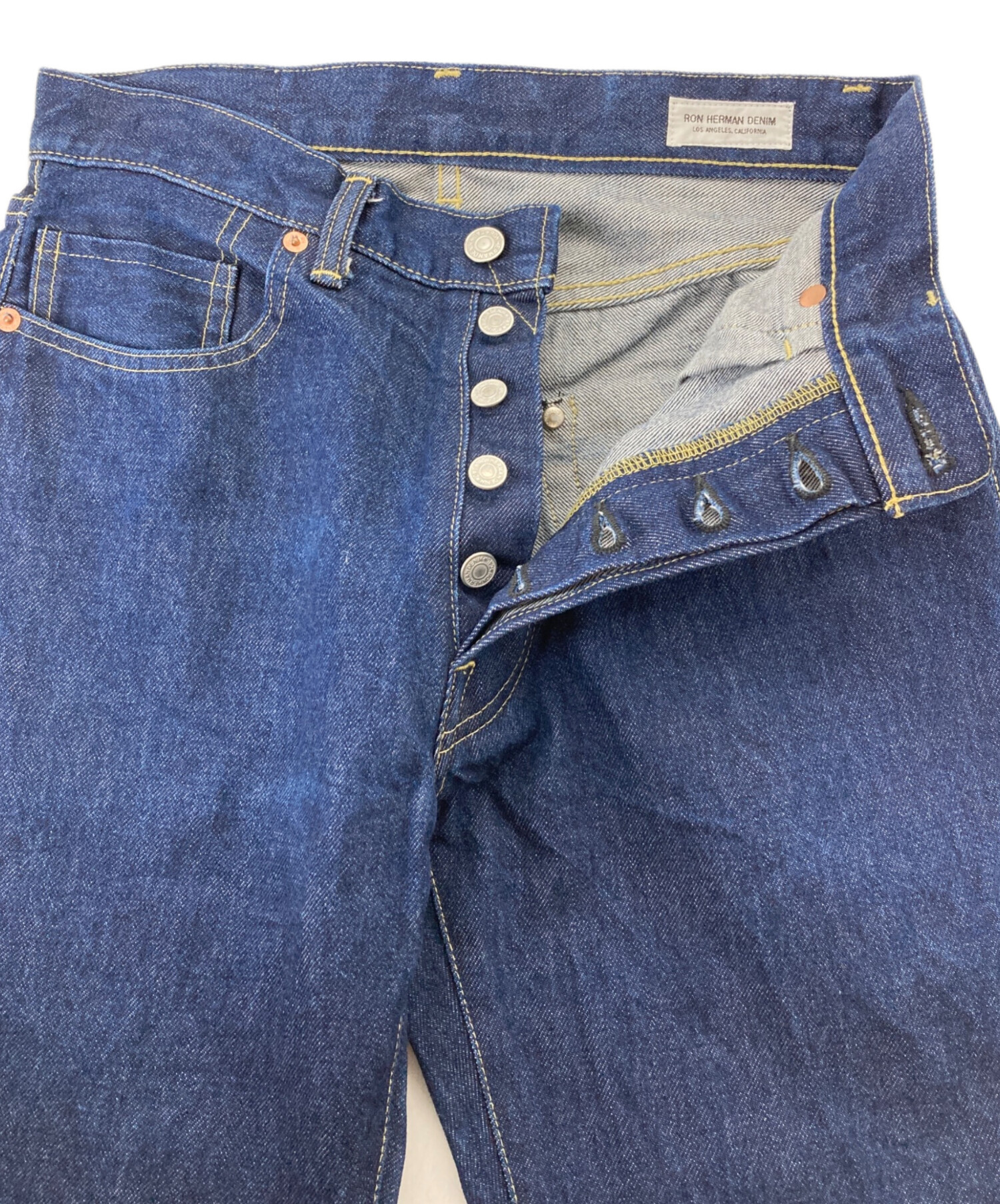 中古・古着通販】Ron Herman (ロンハーマン) WWⅡ Raw Denim Straight Pants インディゴ  サイズ:30｜ブランド・古着通販 トレファク公式【TREFAC FASHION】スマホサイト