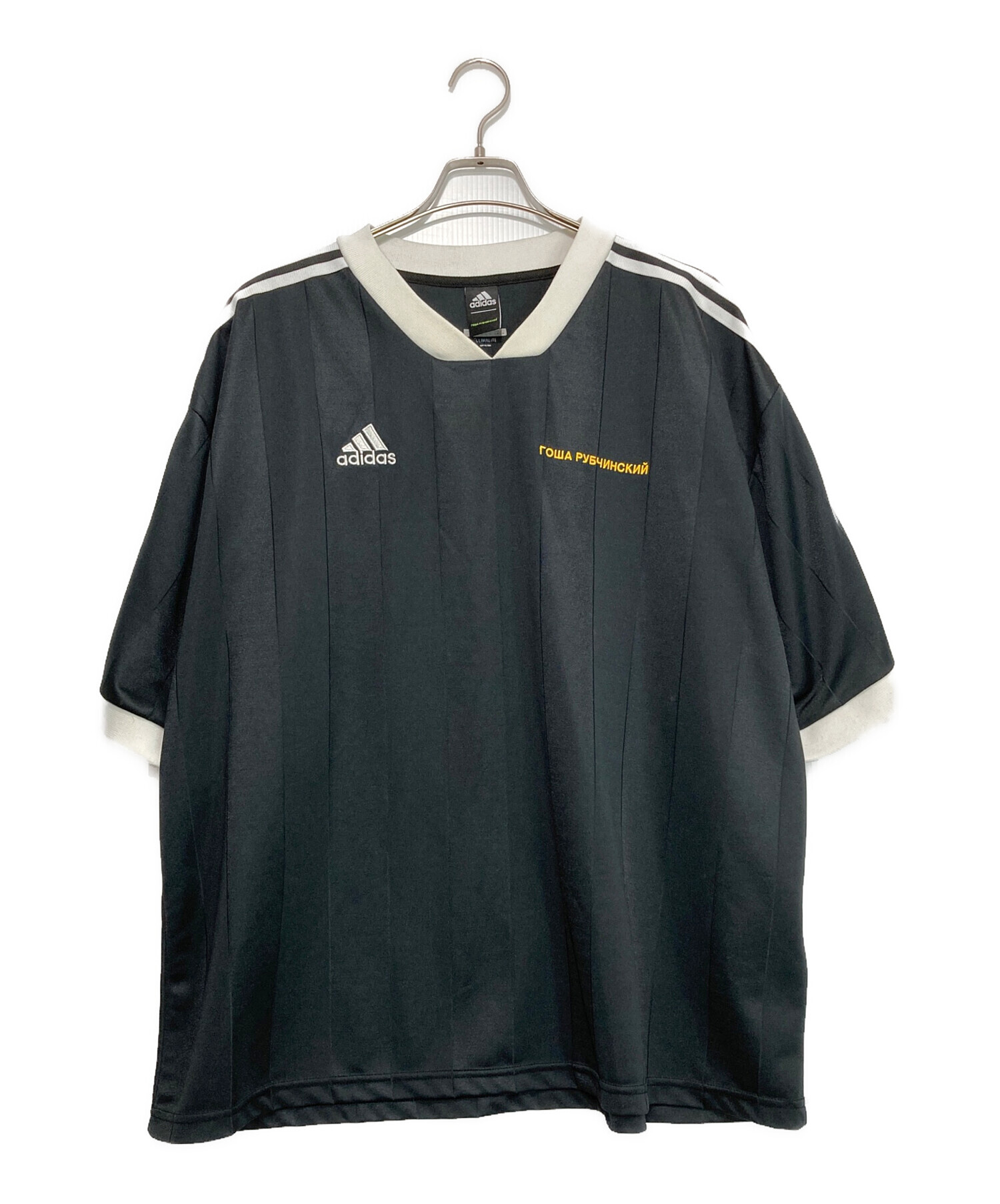 中古・古着通販】adidas (アディダス) Gosha Rubchinskiy (ゴーシャラブチンスキー) ゲームシャツ ブラック  サイズ:J/M｜ブランド・古着通販 トレファク公式【TREFAC FASHION】スマホサイト