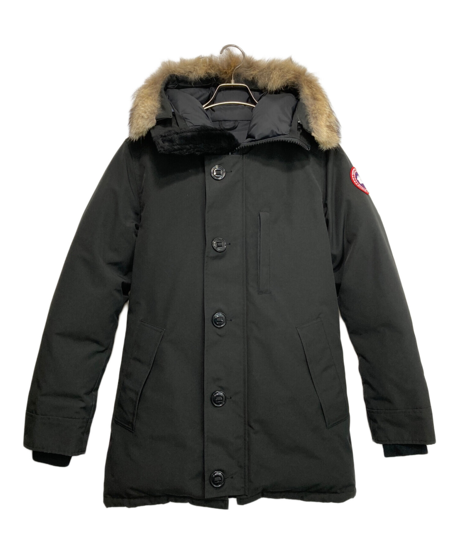 中古・古着通販】CANADA GOOSE (カナダグース) jasper parka heritage(ジャスパー パーカ ヘリテージ)/ ダウンジャケット ブラック サイズ:S｜ブランド・古着通販 トレファク公式【TREFAC FASHION】スマホサイト