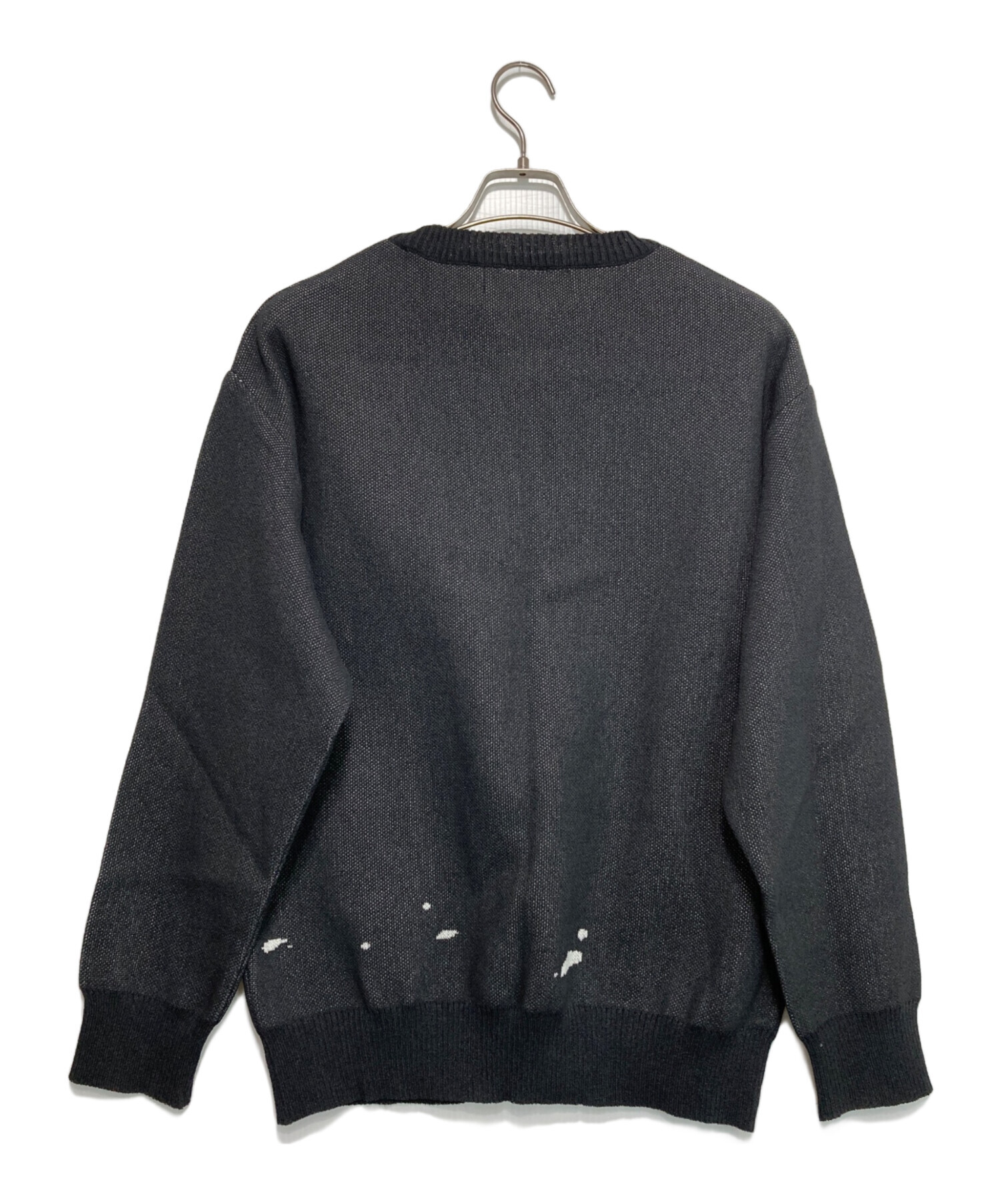 中古・古着通販】TOZAOU (トザオウ) A SOCIAL CHAIR KNIT ブラック サイズ:L｜ブランド・古着通販  トレファク公式【TREFAC FASHION】スマホサイト