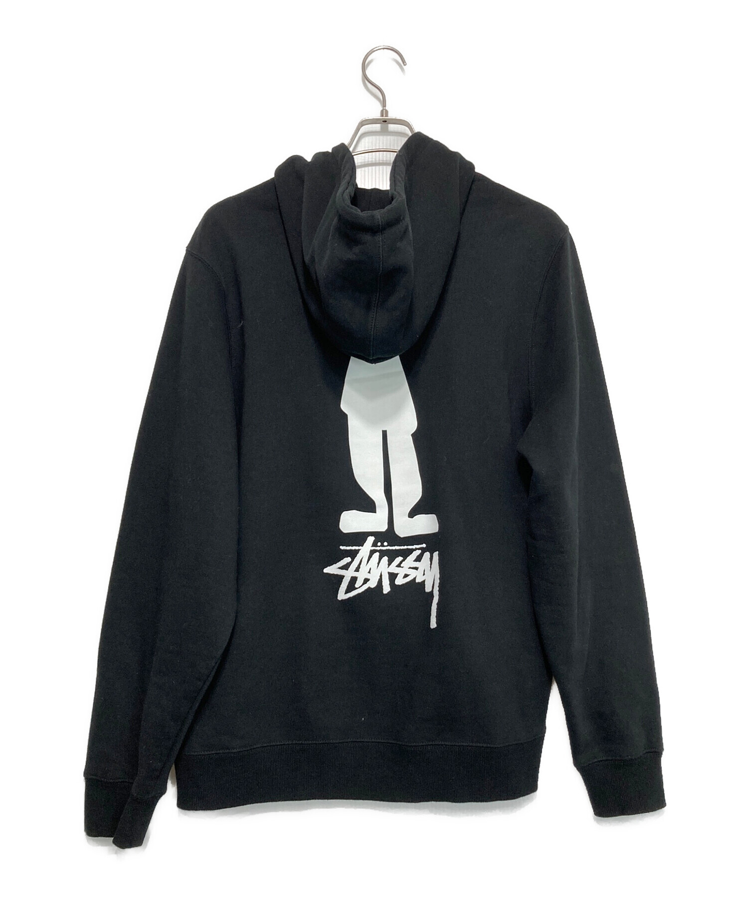 中古・古着通販】stussy (ステューシー) シャドーマンプリントパーカー ブラック サイズ:M｜ブランド・古着通販 トレファク公式【TREFAC  FASHION】スマホサイト