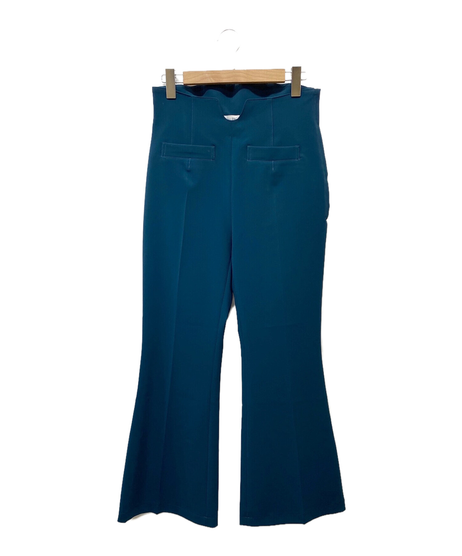 YOHEI OHNO × H＞HIGH WAIST FLARE PANTS-