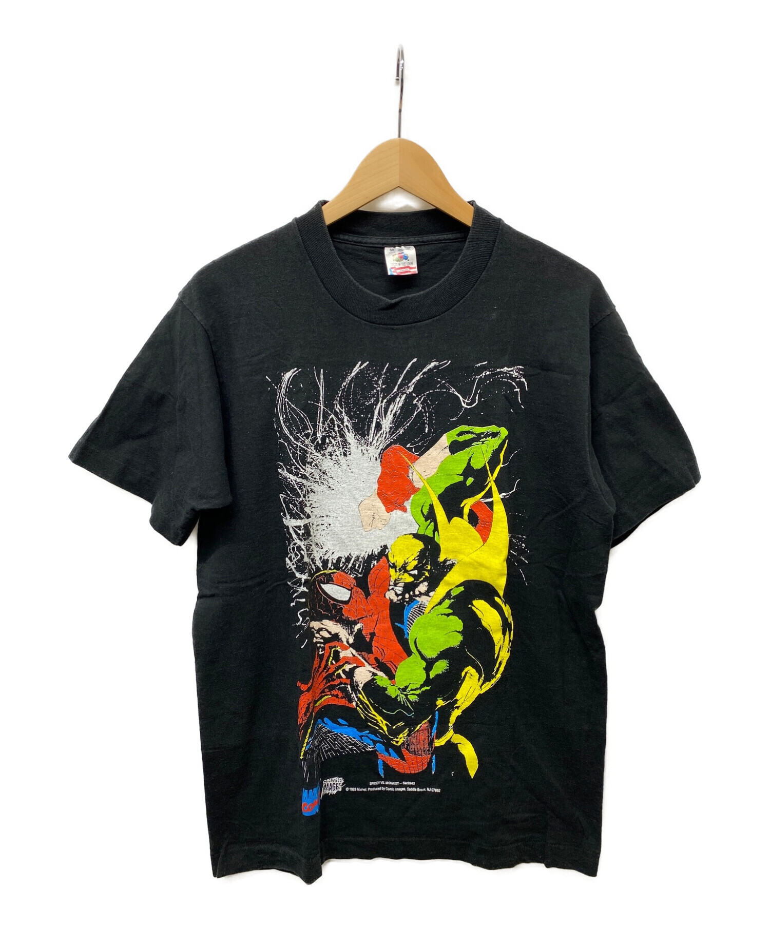 90年代 フルーツオブザルーム FRUIT OF THE ROOM プリントTシャツ USA製 メンズL ヴィンテージ /eaa357938645cm身幅