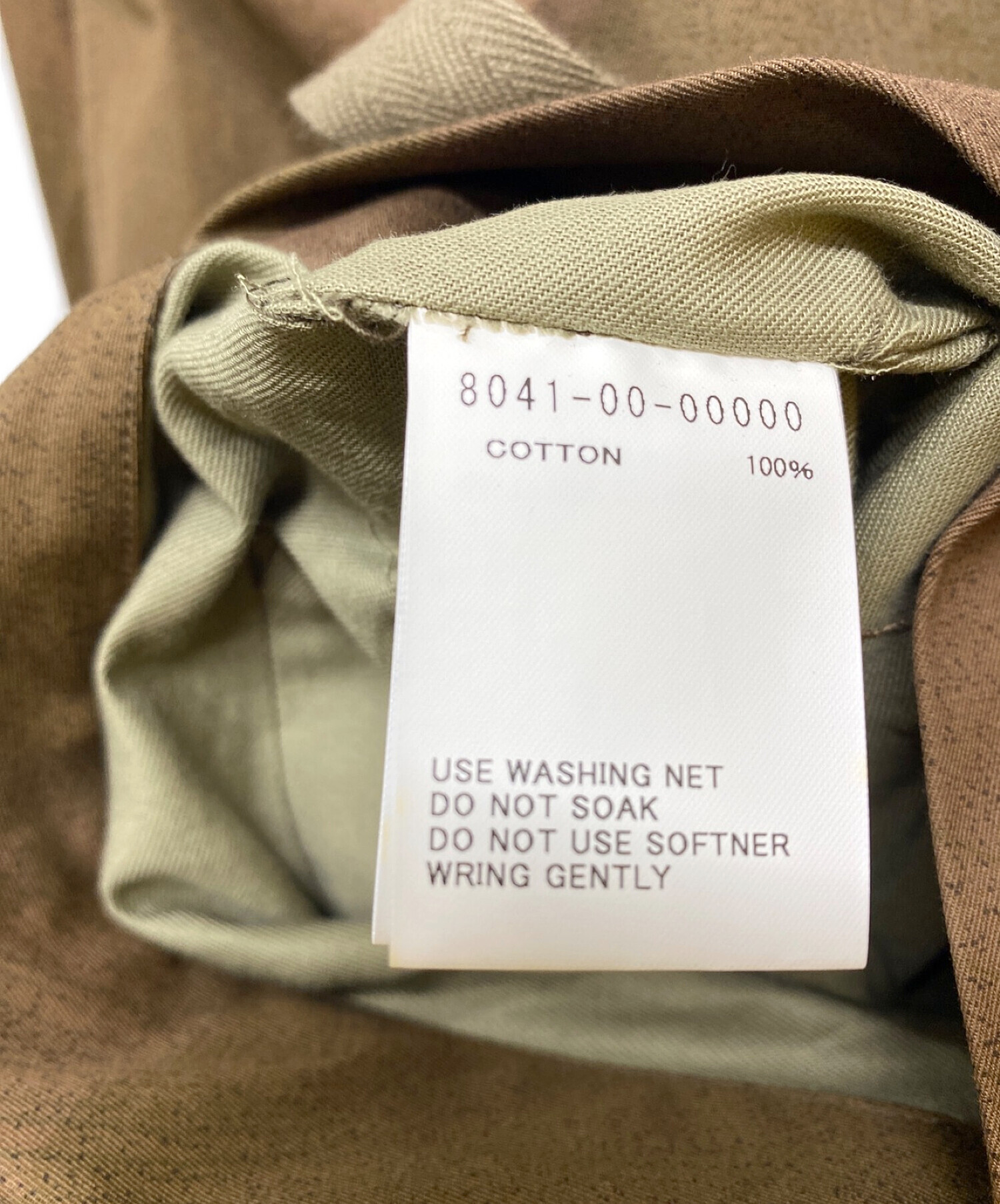 NIGEL CABOURN (ナイジェルケーボン) US ARMY GAS CAPE オリーブ サイズ:50