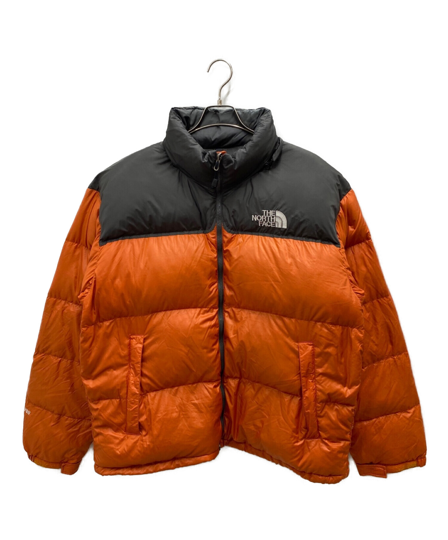 THE NORTH FACE (ザ ノース フェイス) ダウンジャケット オレンジ サイズ:XL