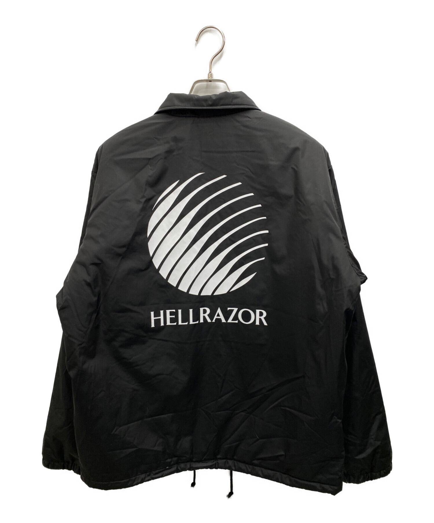 HELLRAZOR (ヘルレイザー) コーチジャケット ブラック サイズ:2XL