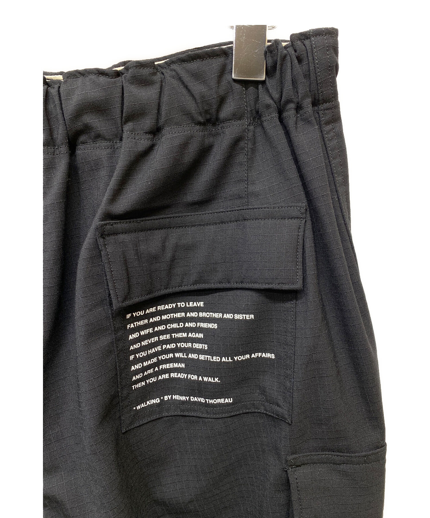 MOUNTAIN RESEARCH (マウンテンリサーチ) MT Cargo Pant ブラック サイズ:M