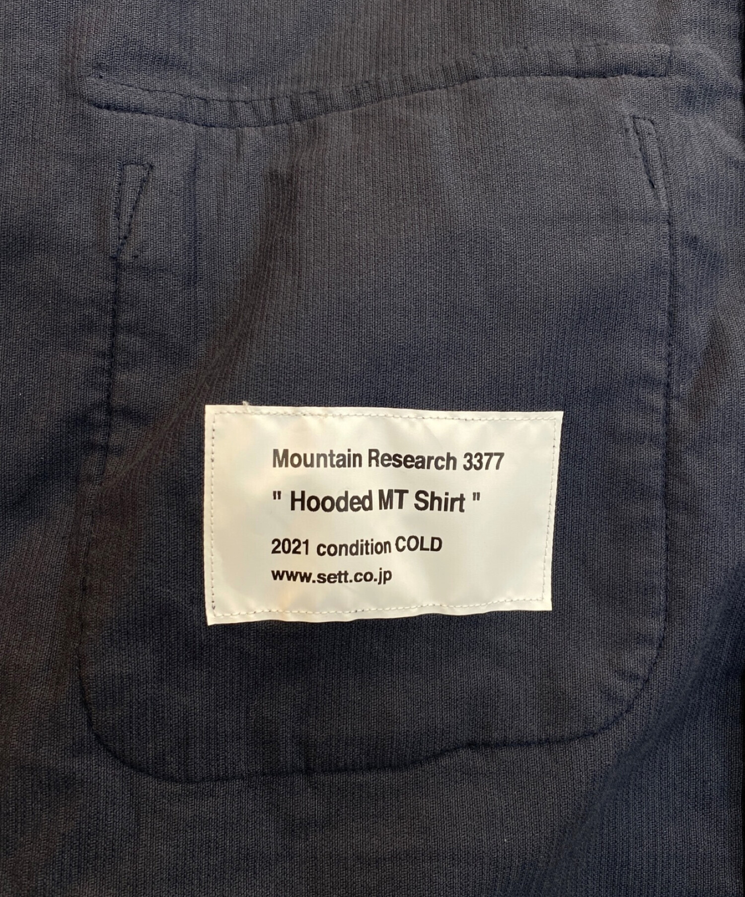 中古・古着通販】MOUNTAIN RESEARCH (マウンテンリサーチ) Hooded MT