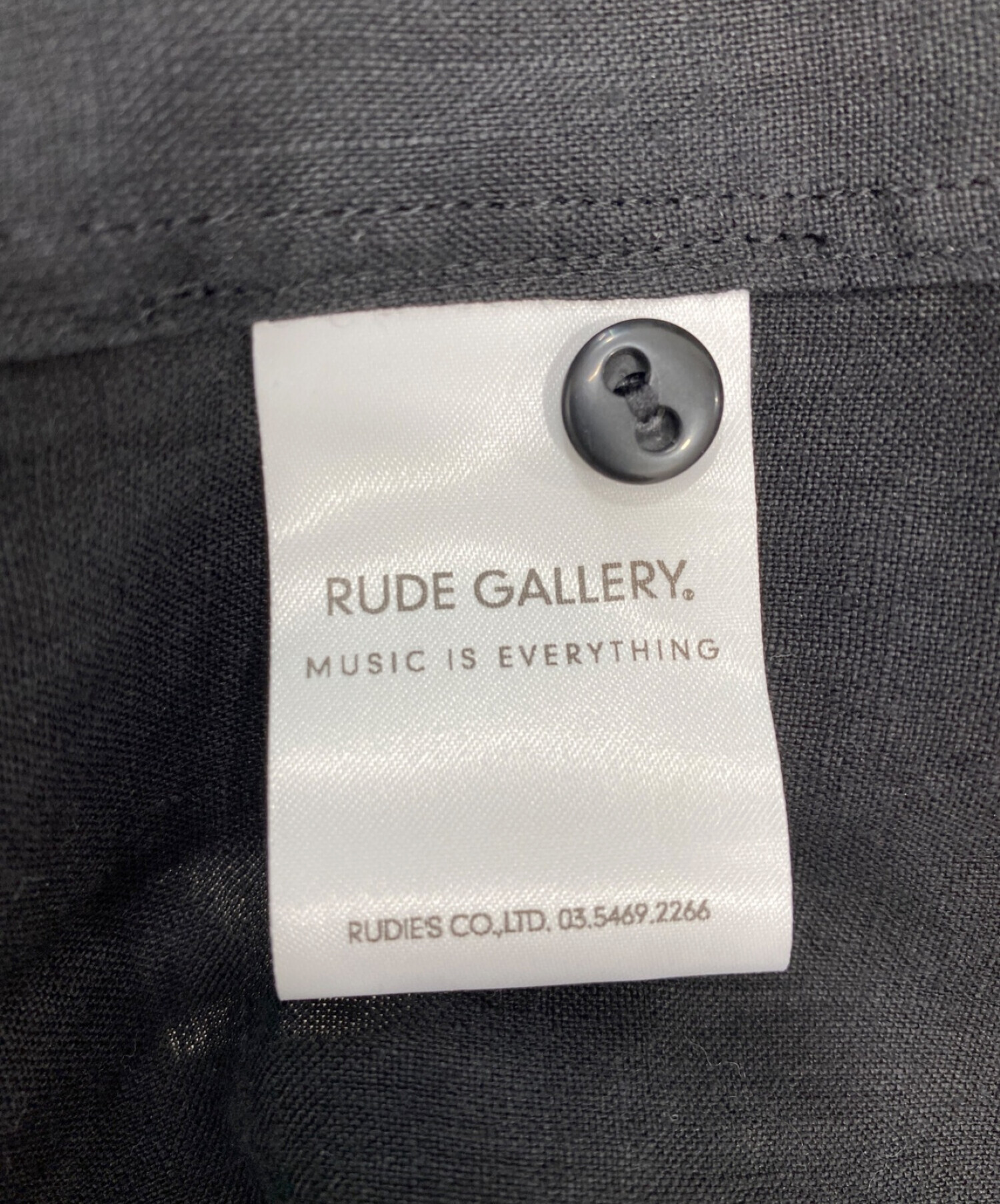 中古・古着通販】RUDE GALLERY (ルードギャラリー) リネンロングシャツ