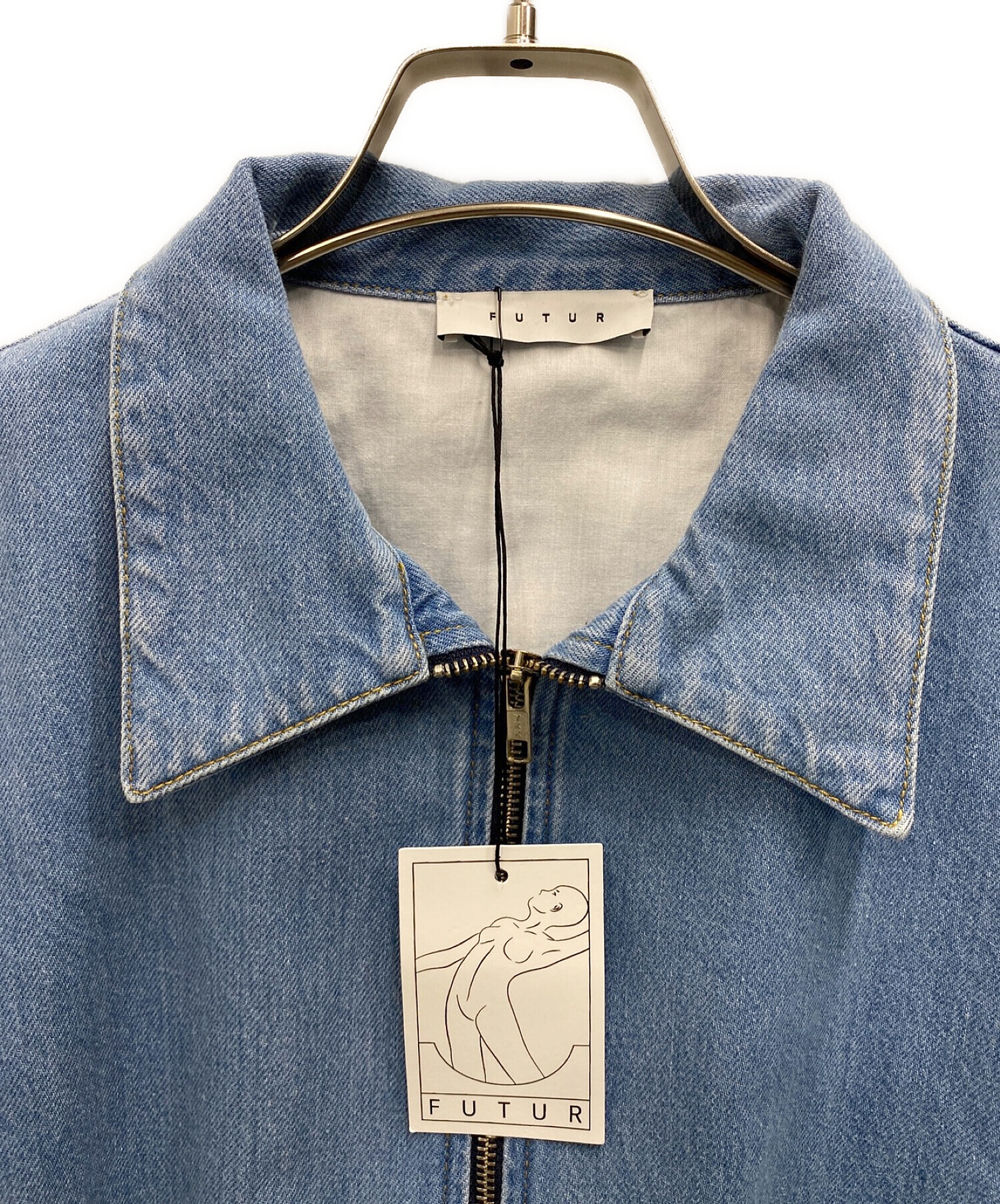 中古・古着通販】FUTUR (フューチャー) CLASSIC DENIM JACK スカイ