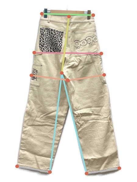 中古・古着通販】9090 (ナインティナインティ) Animal painter Pants アイボリー サイズ:M｜ブランド・古着通販  トレファク公式【TREFAC FASHION】スマホサイト