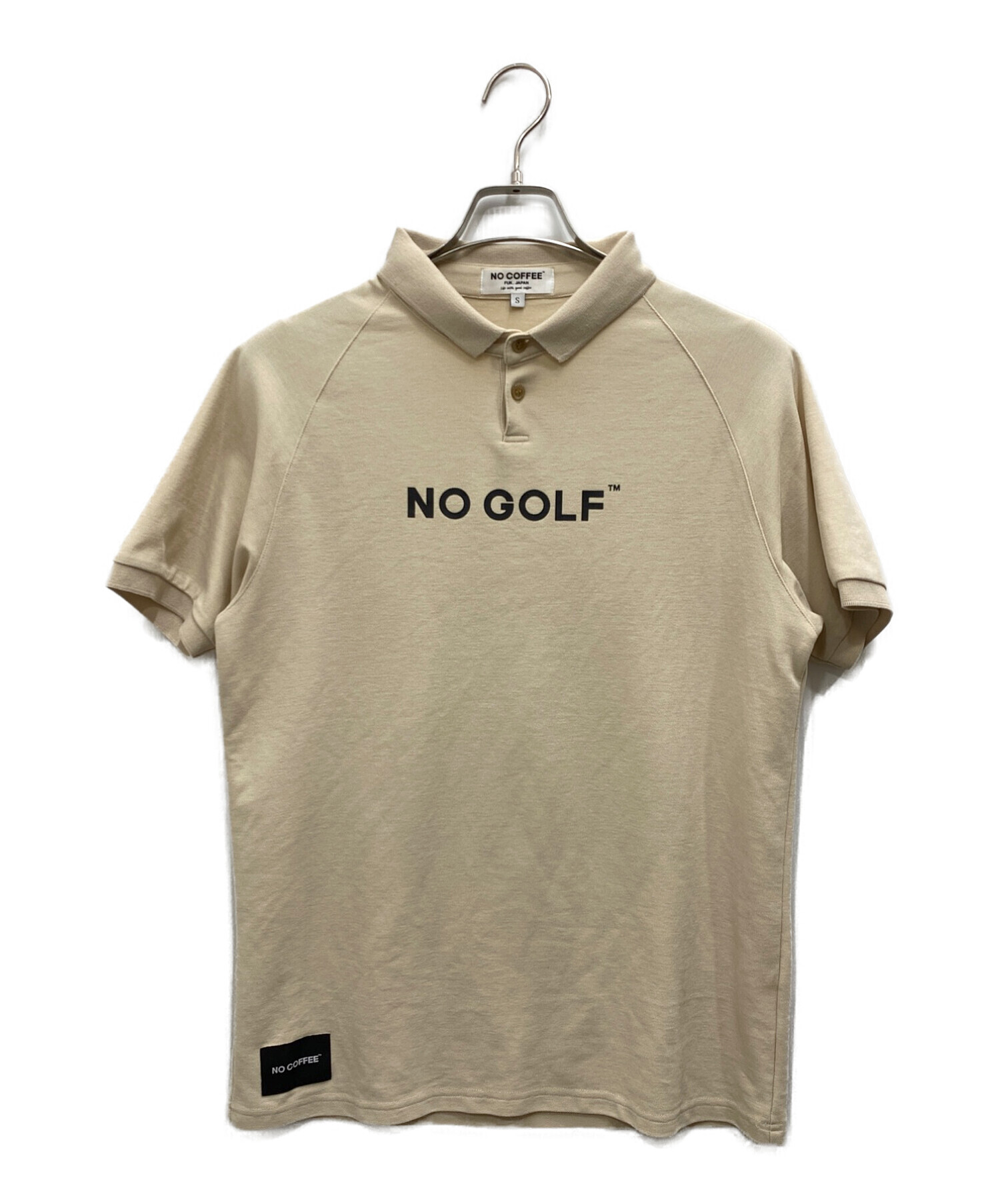 NO GOLF ノーゴルフ ノーコーヒー クラブハウス ポロシャツ メンズ L 