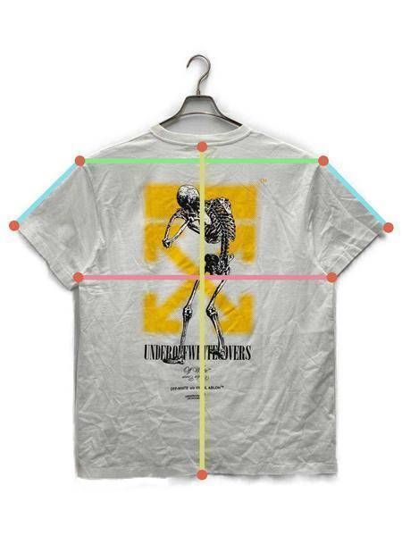 【中古・古着通販】OFFWHITE (オフホワイト) UNDERCOVER (アンダーカバー) プリントTシャツ ホワイト サイズ:L｜ブランド・古着通販  トレファク公式【TREFAC FASHION】スマホサイト