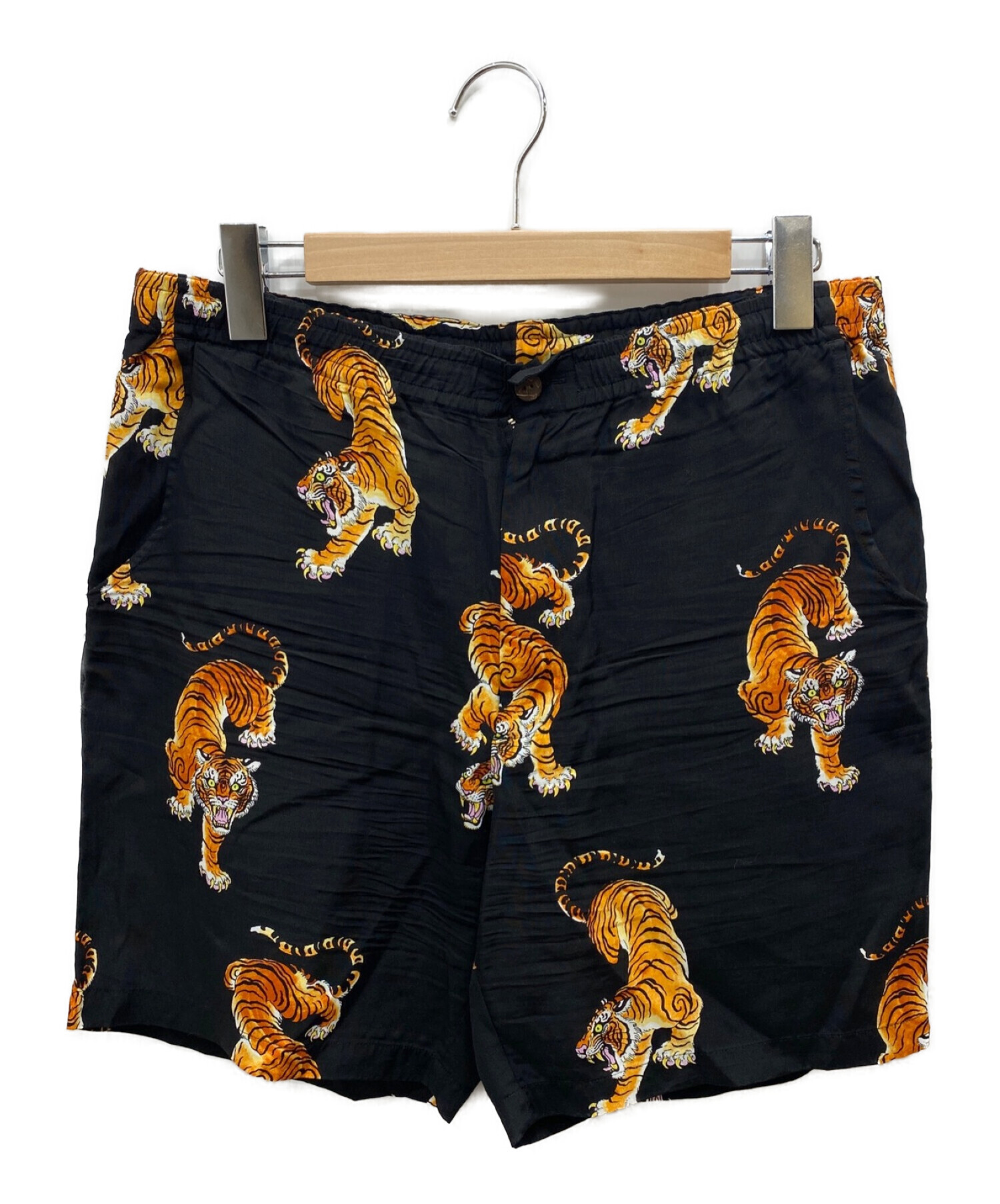 WACKO MARIA (ワコマリア) TIM LEHI S/S HAWAIIAN SHORTS ブラック サイズ:M