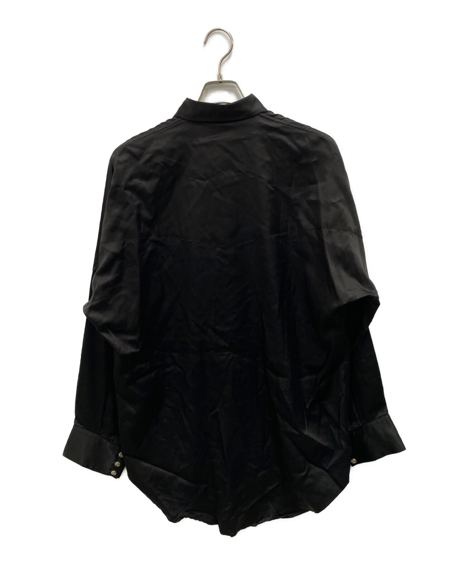 中古・古着通販】DAIRIKU (ダイリク) WESTERN SATIN DOLMAN SLEEVE