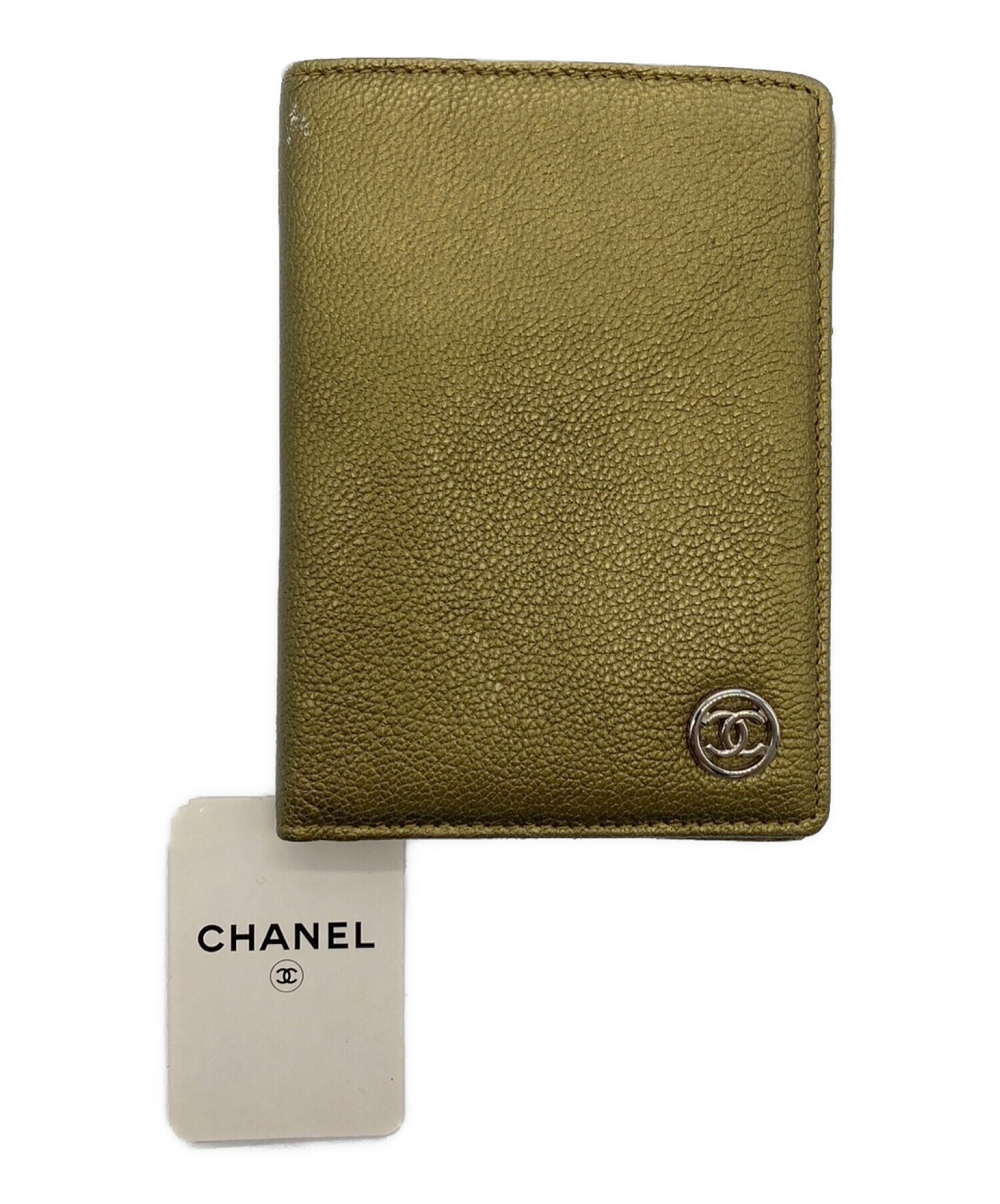 中古・古着通販】CHANEL (シャネル) カードケース ベージュ｜ブランド 