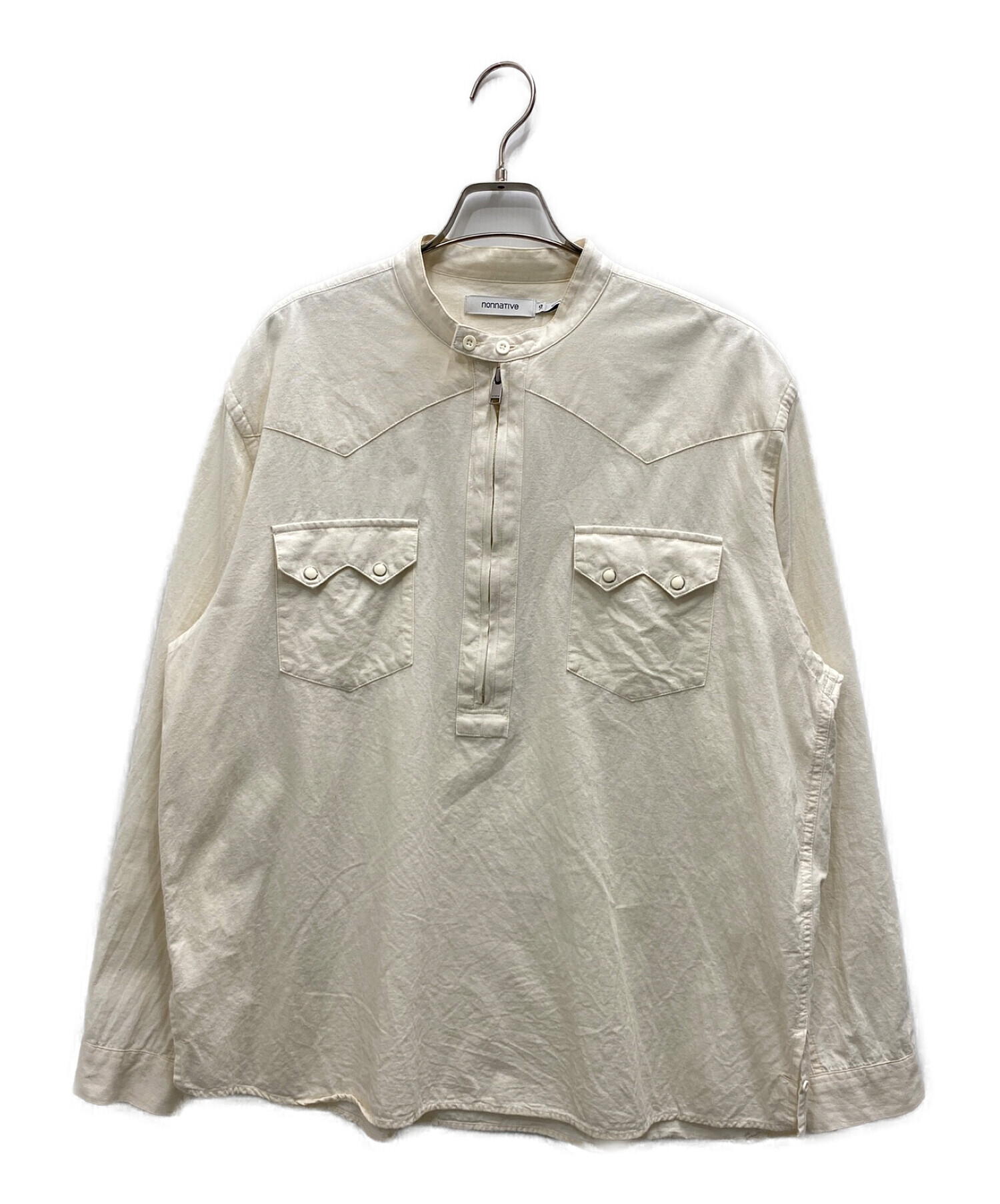 nonnative (ノンネイティブ) RANCHER PULLOVER SHIRT ホワイト サイズ:2