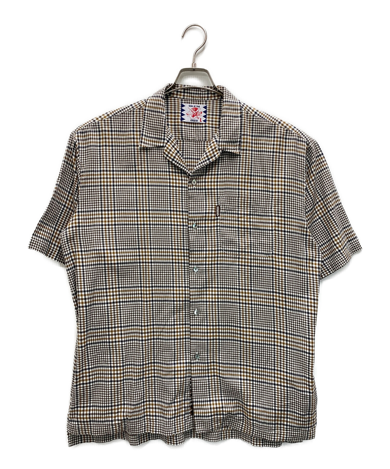 son of the cheese (（サノバチーズ）) 3/4 Length Shirt ベージュ サイズ:L