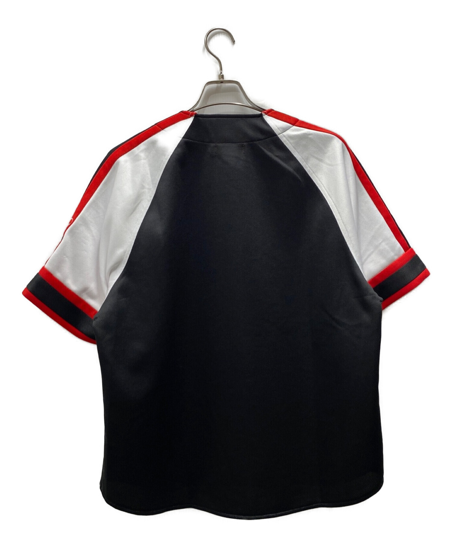 X-LARGE×FUBU (エクストララージ×フブ) コラボベースボールシャツ ブラック サイズ:L
