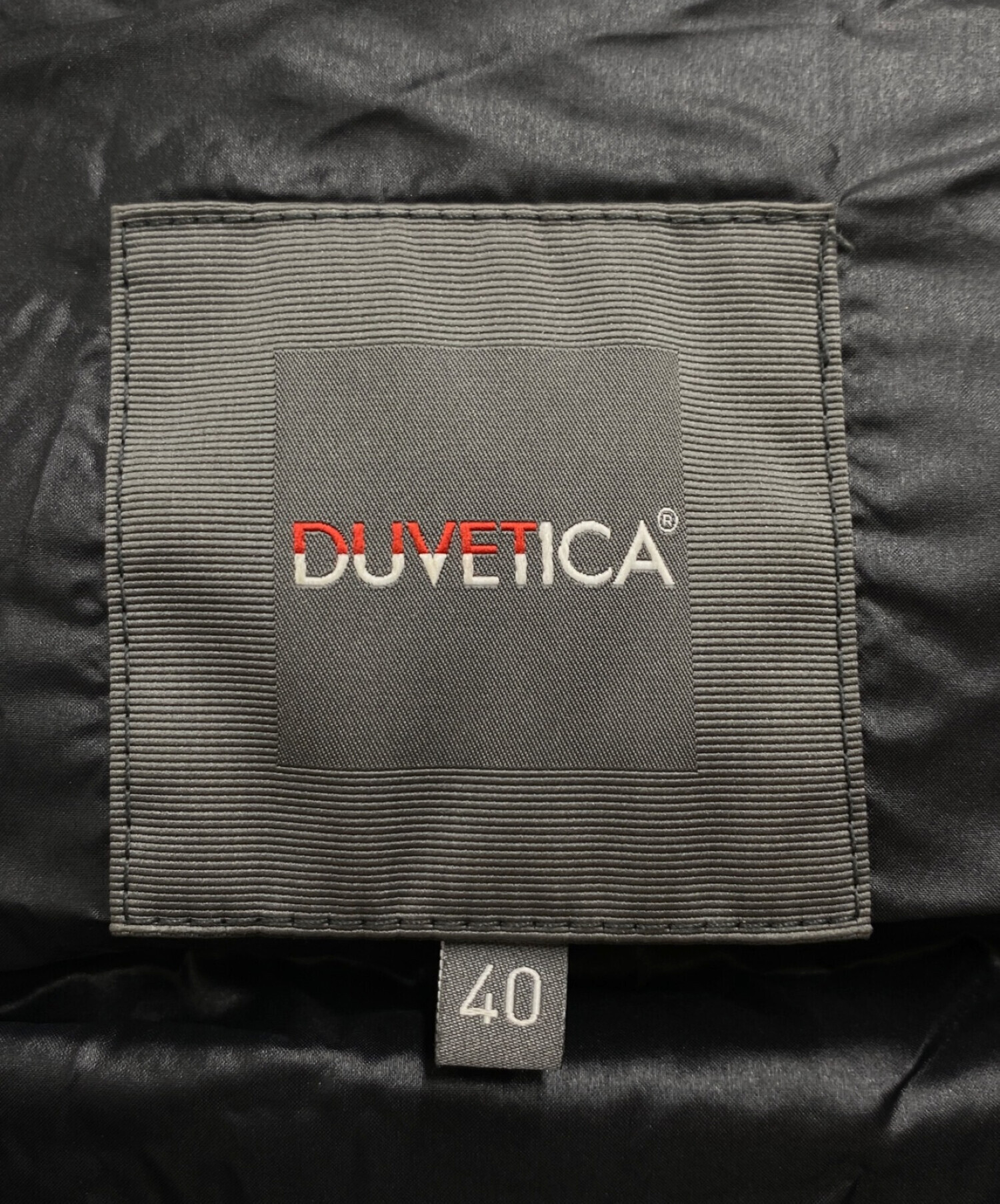 中古・古着通販】DUVETICA (デュベティカ) ダウンベスト グレー サイズ