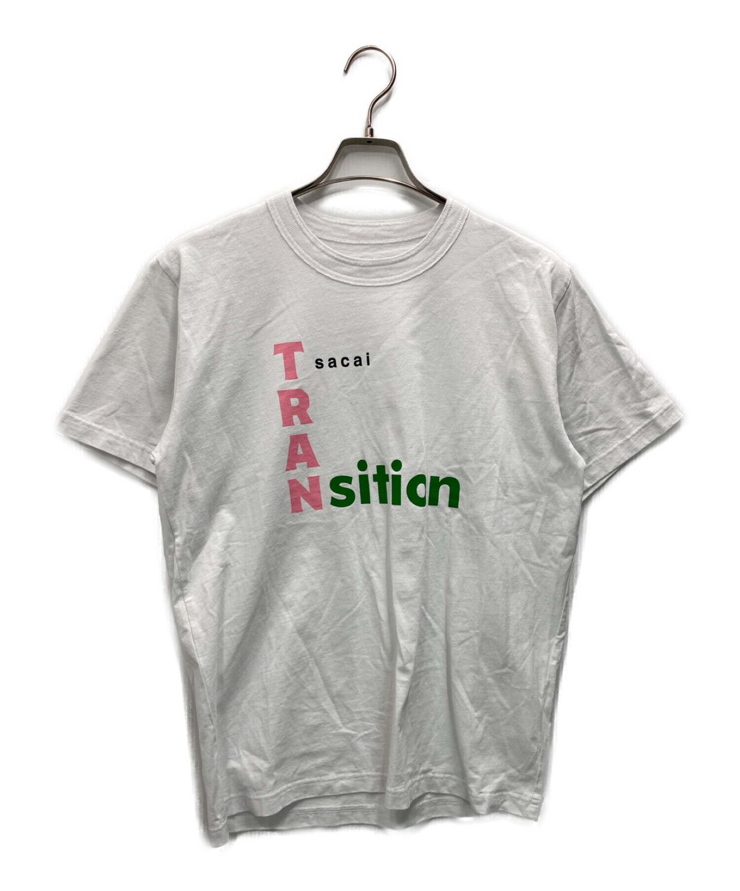 sacai (サカイ) TRANsition T-Shirt ホワイト サイズ:3