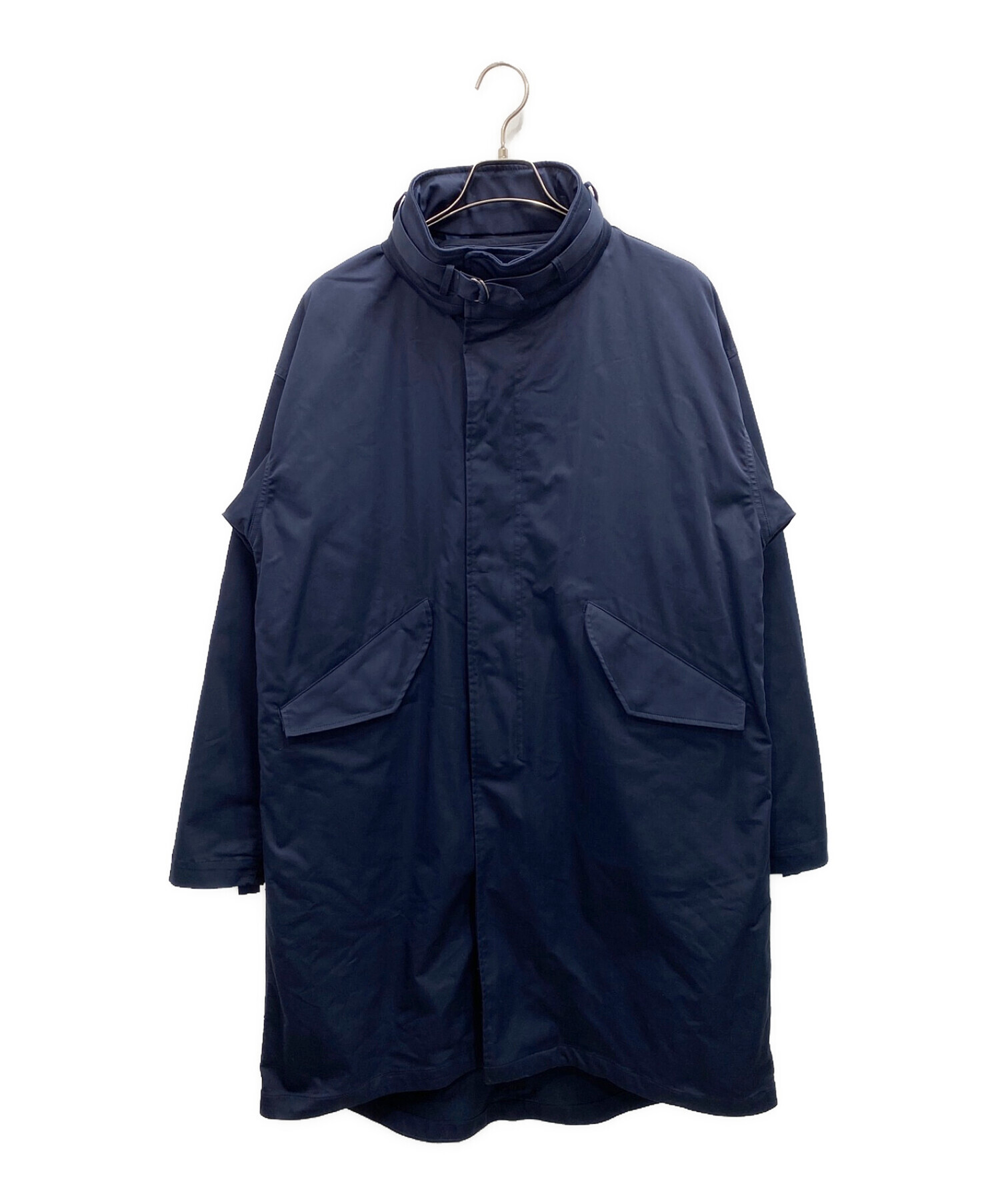 soerte (ソエルテ) M-65 Oversize military coat ネイビー サイズ:1