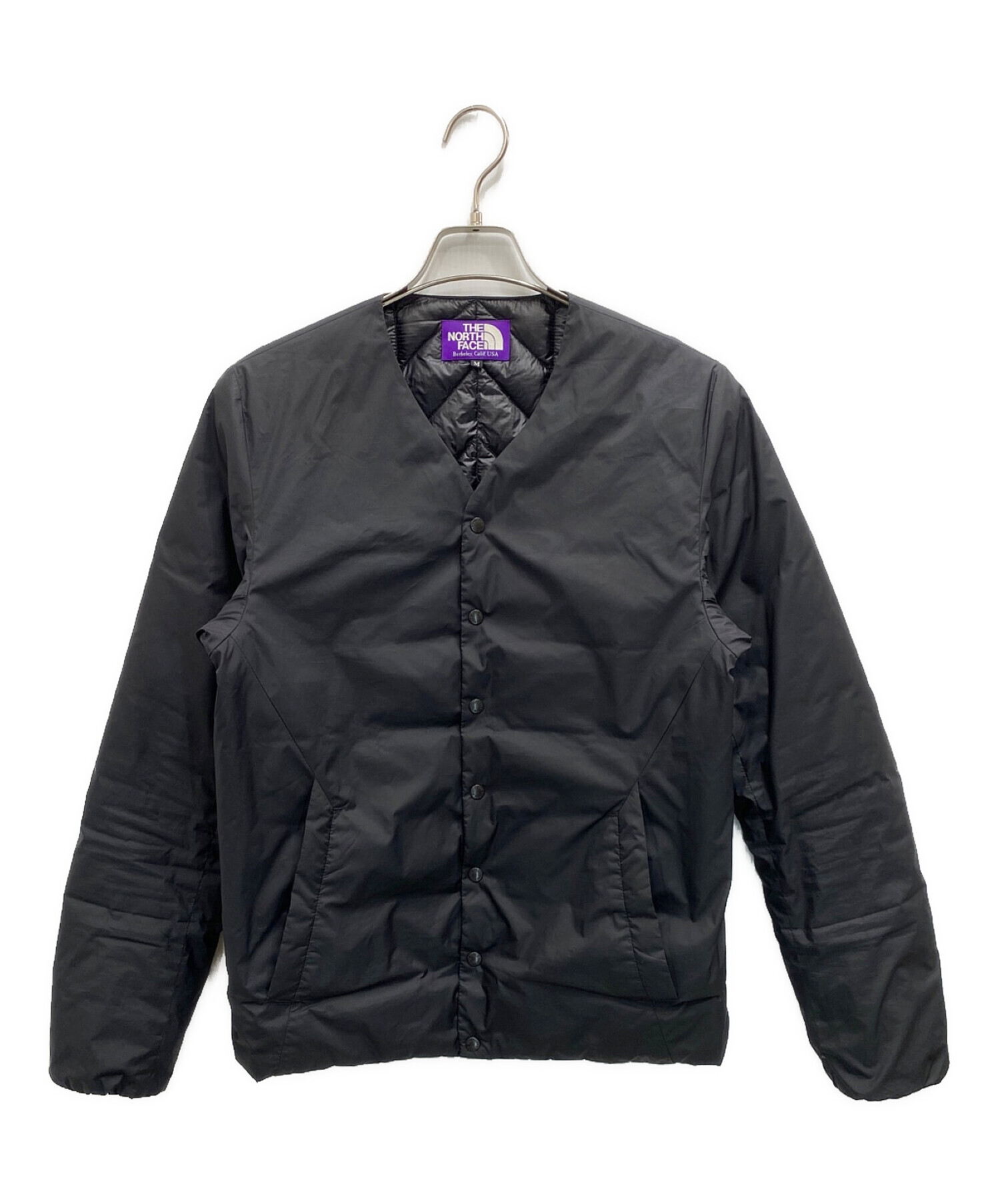 THE NORTH FACE PURPLELABEL ダウンカーディガン グレー