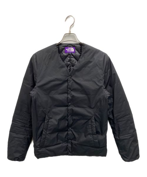 THE NORTH FACE PURPLE LABEL ザノースフェイスパープルレーベル Tweed Print Down Cardigan ダウン カーディガン グレー系 M 正規品/30536