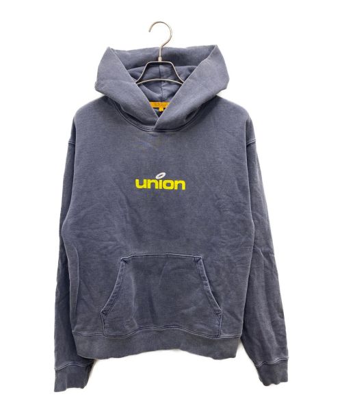 【中古・古着通販】UNION (ユニオン) ロゴパーカー グレー サイズ