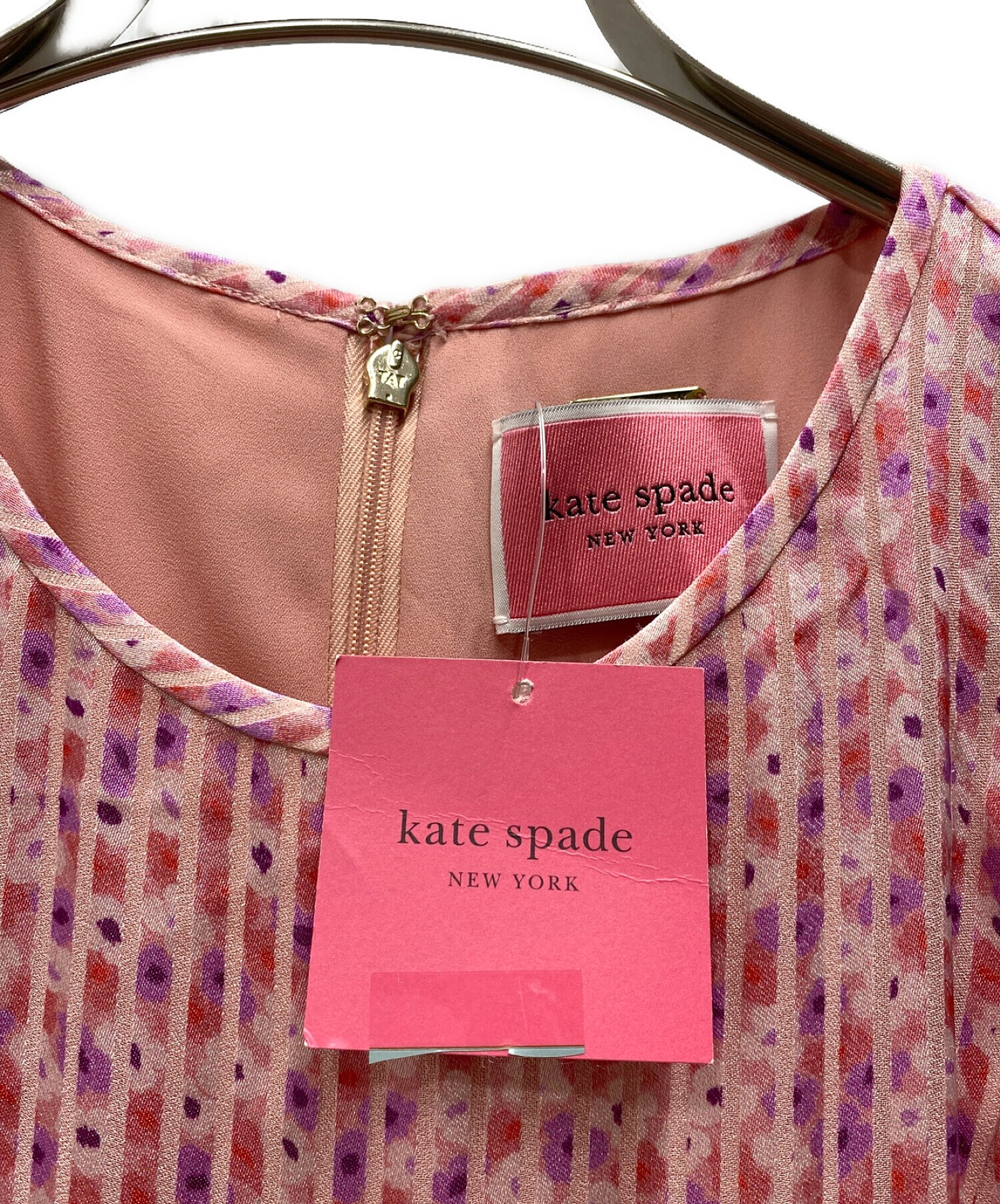 中古・古着通販】Kate Spade (ケイトスペード) ノースリーブワンピース