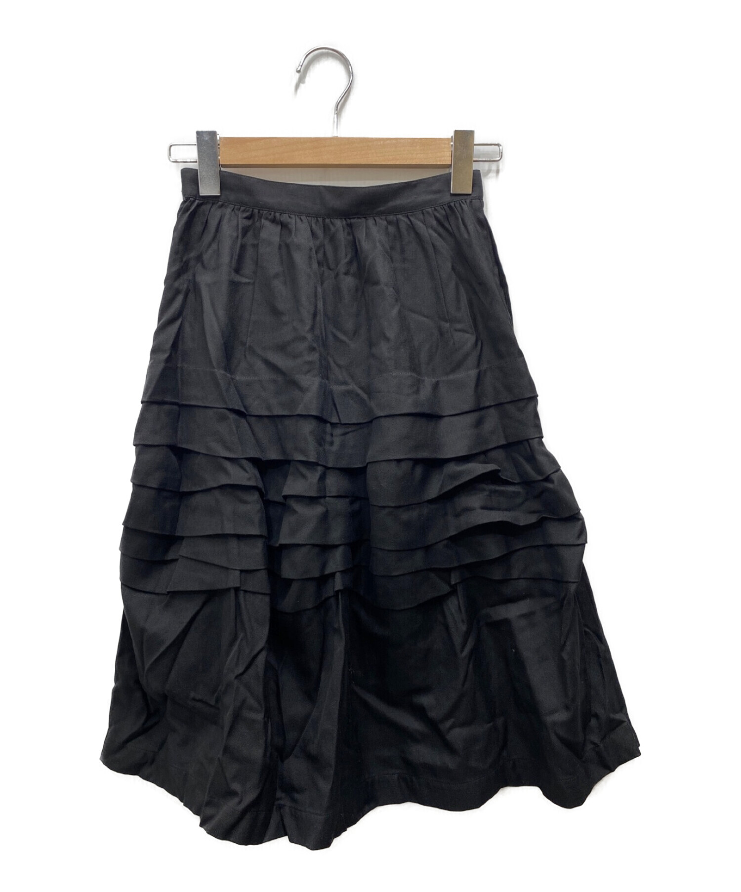 tricot COMME des GARCONS (トリココムデギャルソン) フレアスカート ブラック サイズ:S