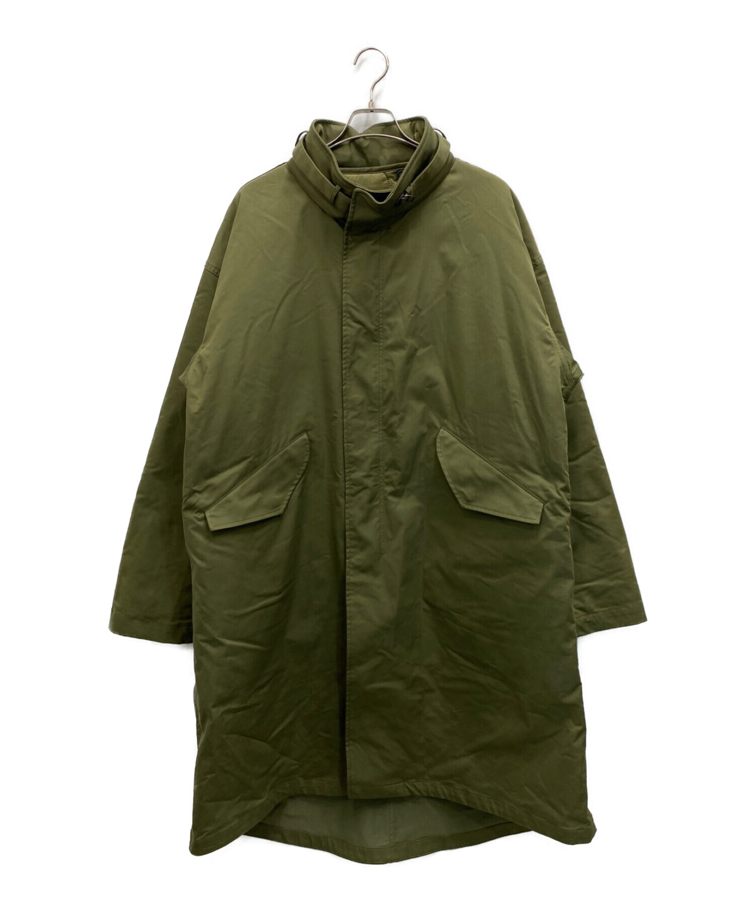 soerte (ソエルテ) M-65 Oversize military coat オリーブ サイズ:3