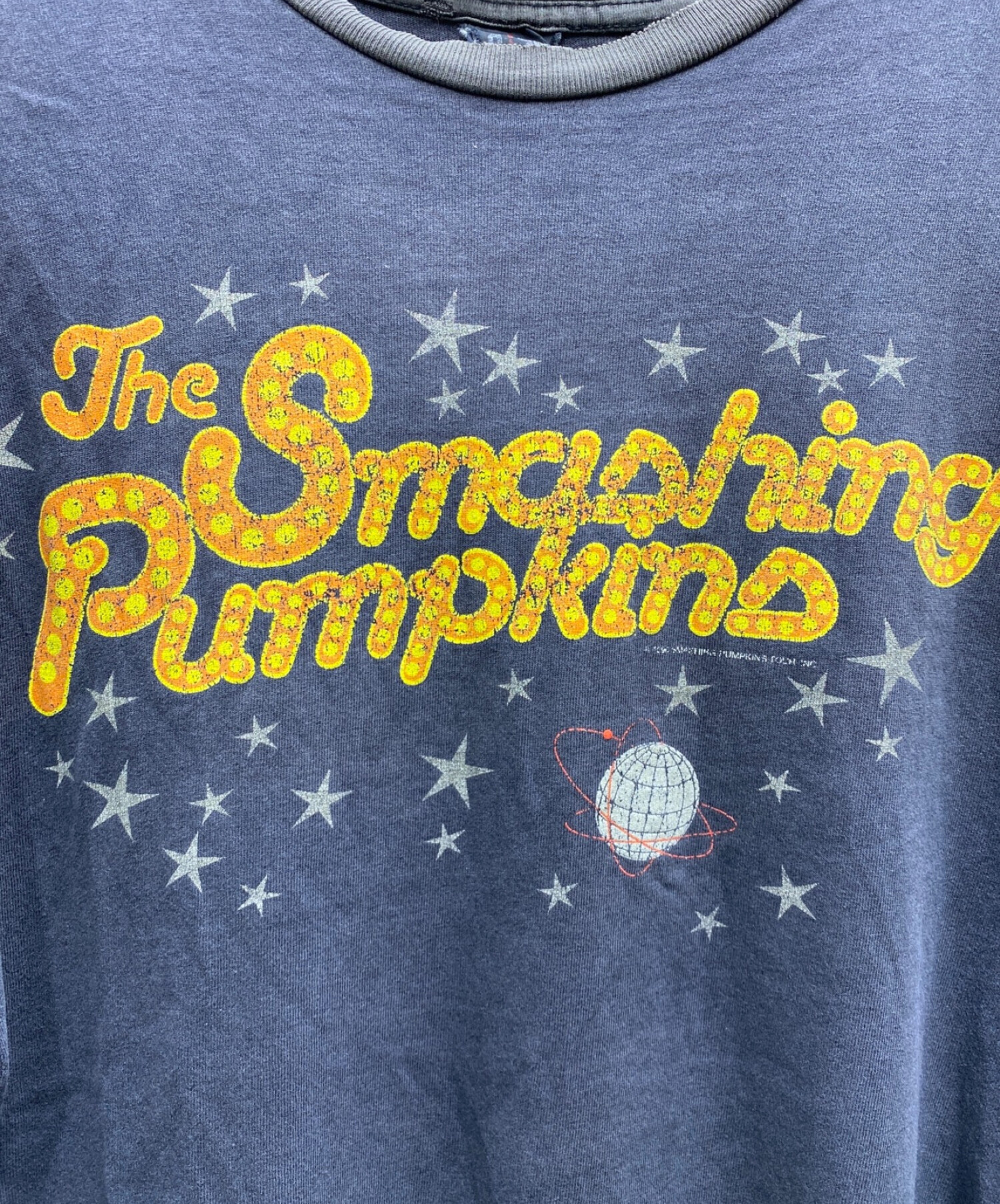 the smashing pumpkins (スマッシングパンプキンズ) 90S'ヴィンテージバンドTシャツ グレー サイズ:L