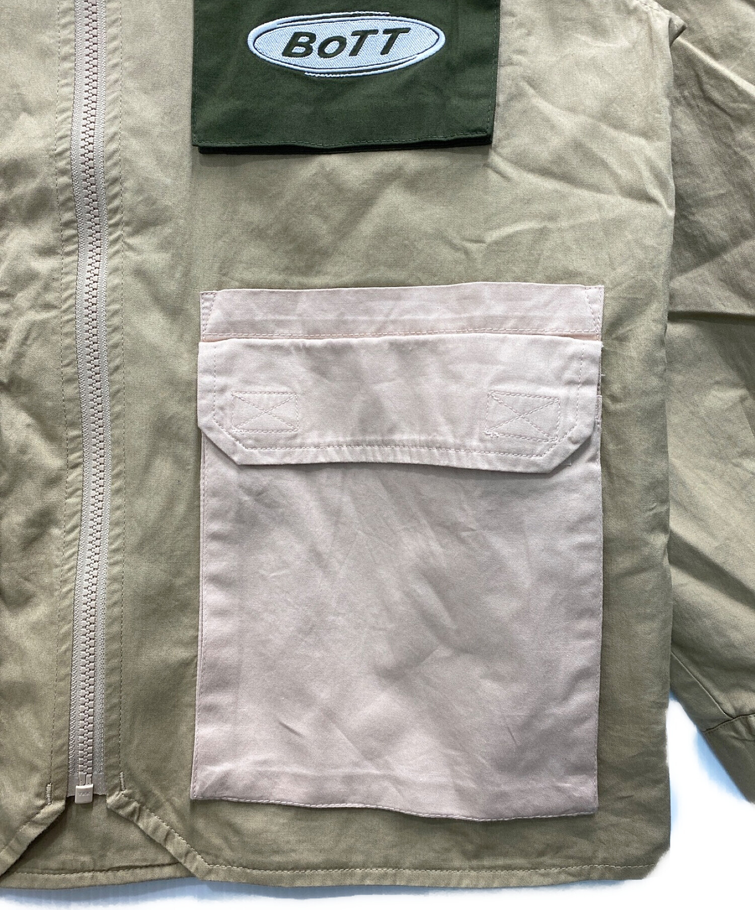 中古・古着通販】BoTT (ボット) 22AW Multi Pocket Jacket ベージュ