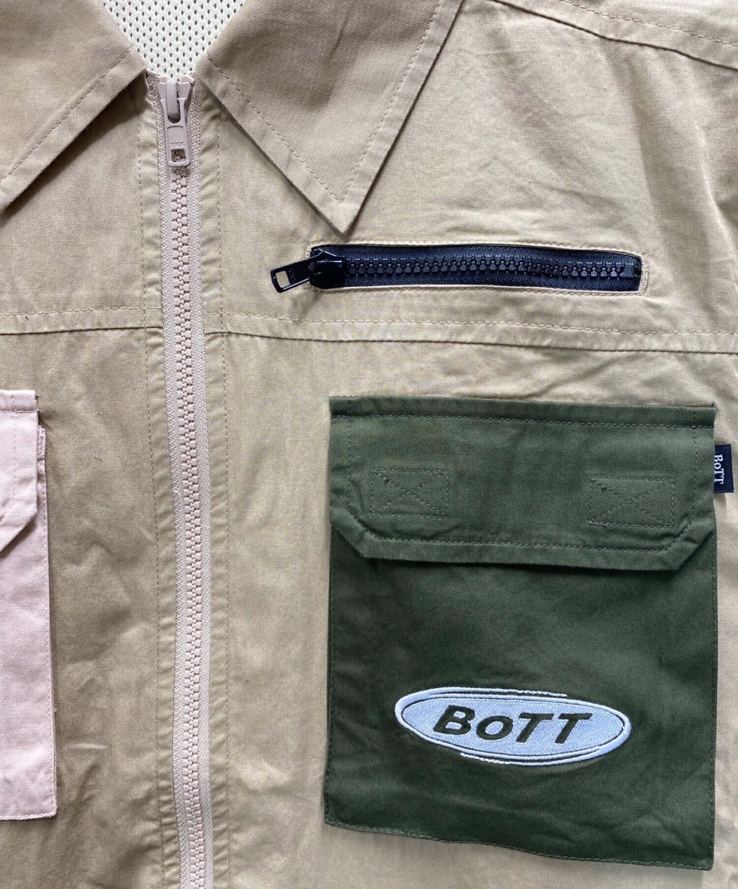 BoTT◇ジャケット/XL/コットン/ベージュ/22AW/Multi Pocket Jacket-