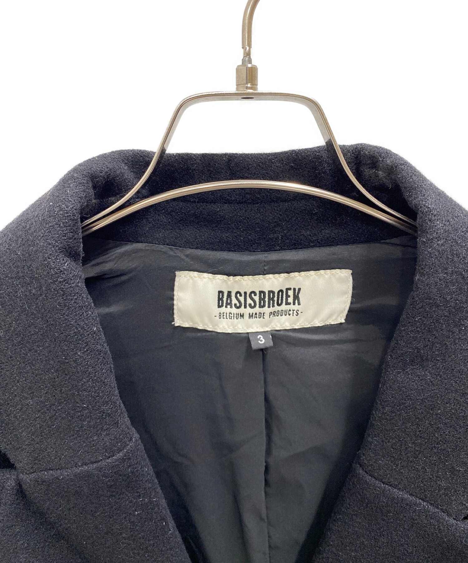 中古・古着通販】BASISBROEK (バージスブルック) ウールコート