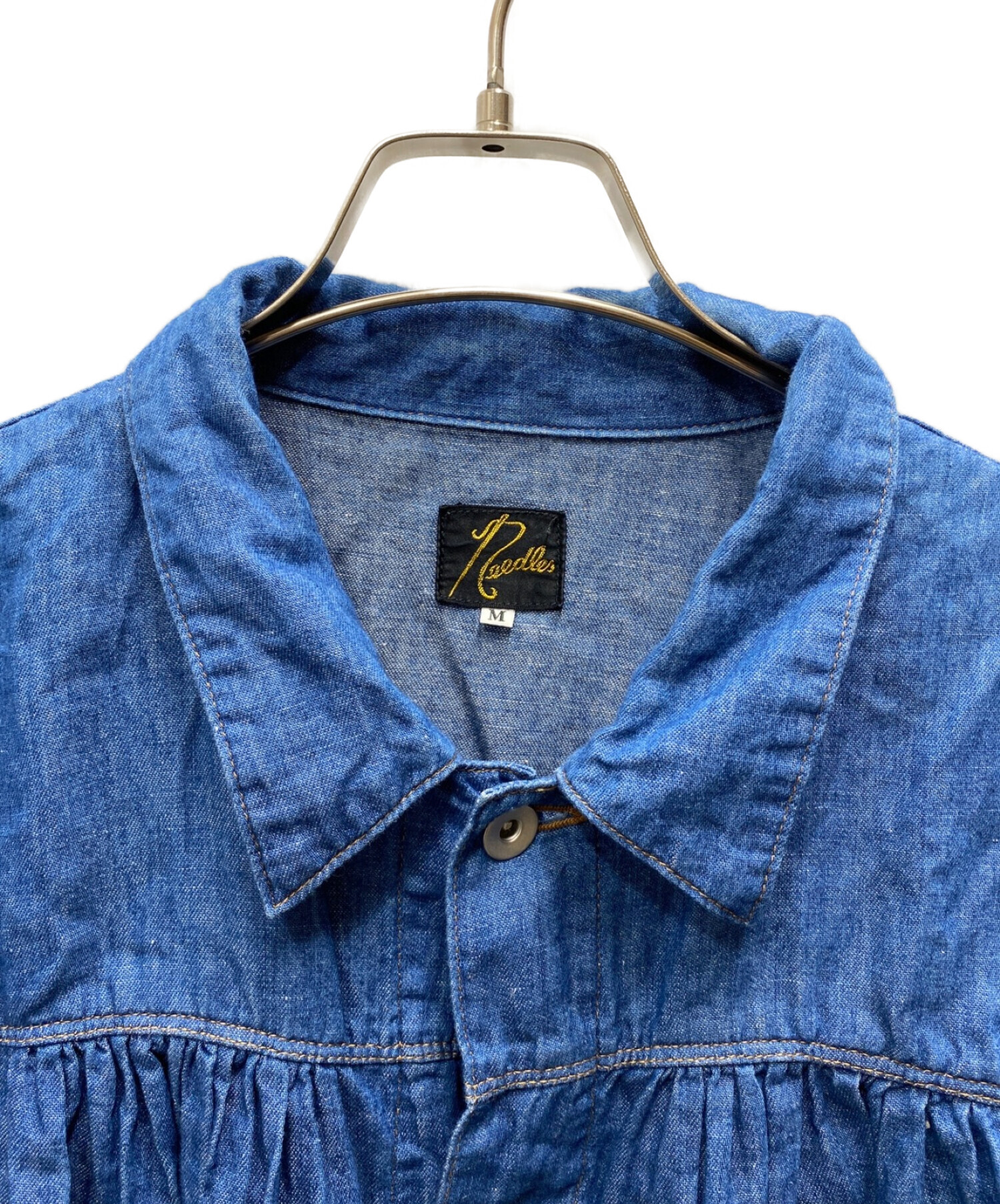 Needles (ニードルズ) Gathered Jean Jacket インディゴ サイズ:Ｍ