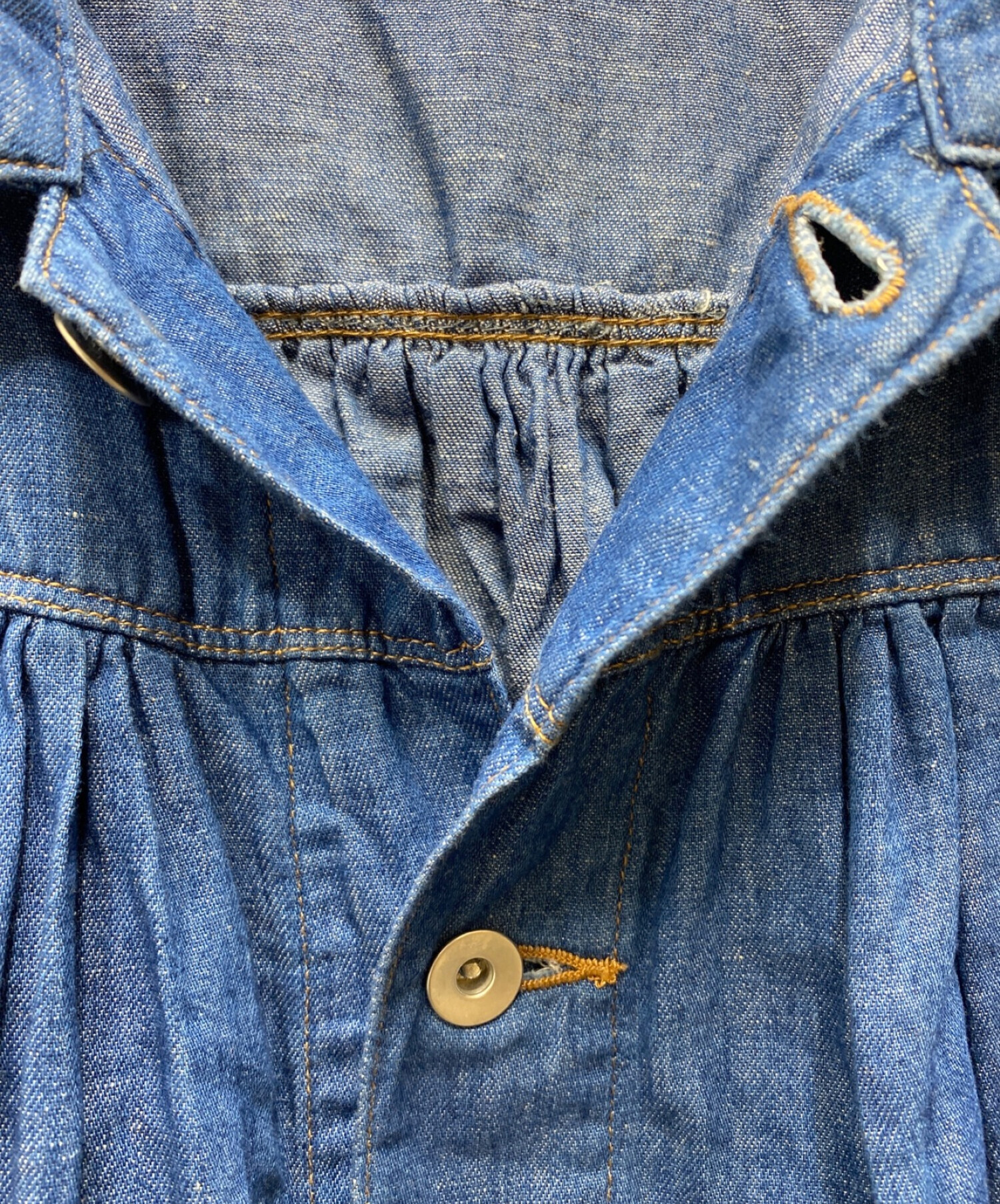 Needles (ニードルズ) Gathered Jean Jacket インディゴ サイズ:Ｍ