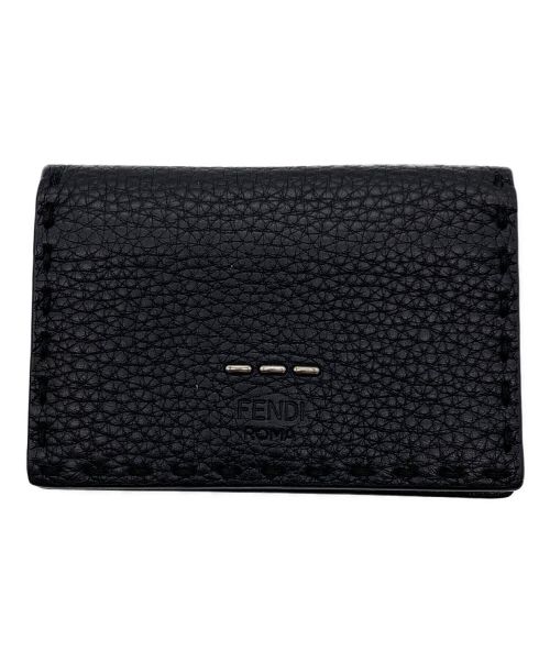 【中古・古着通販】FENDI (フェンディ) ステッチレザーカード 