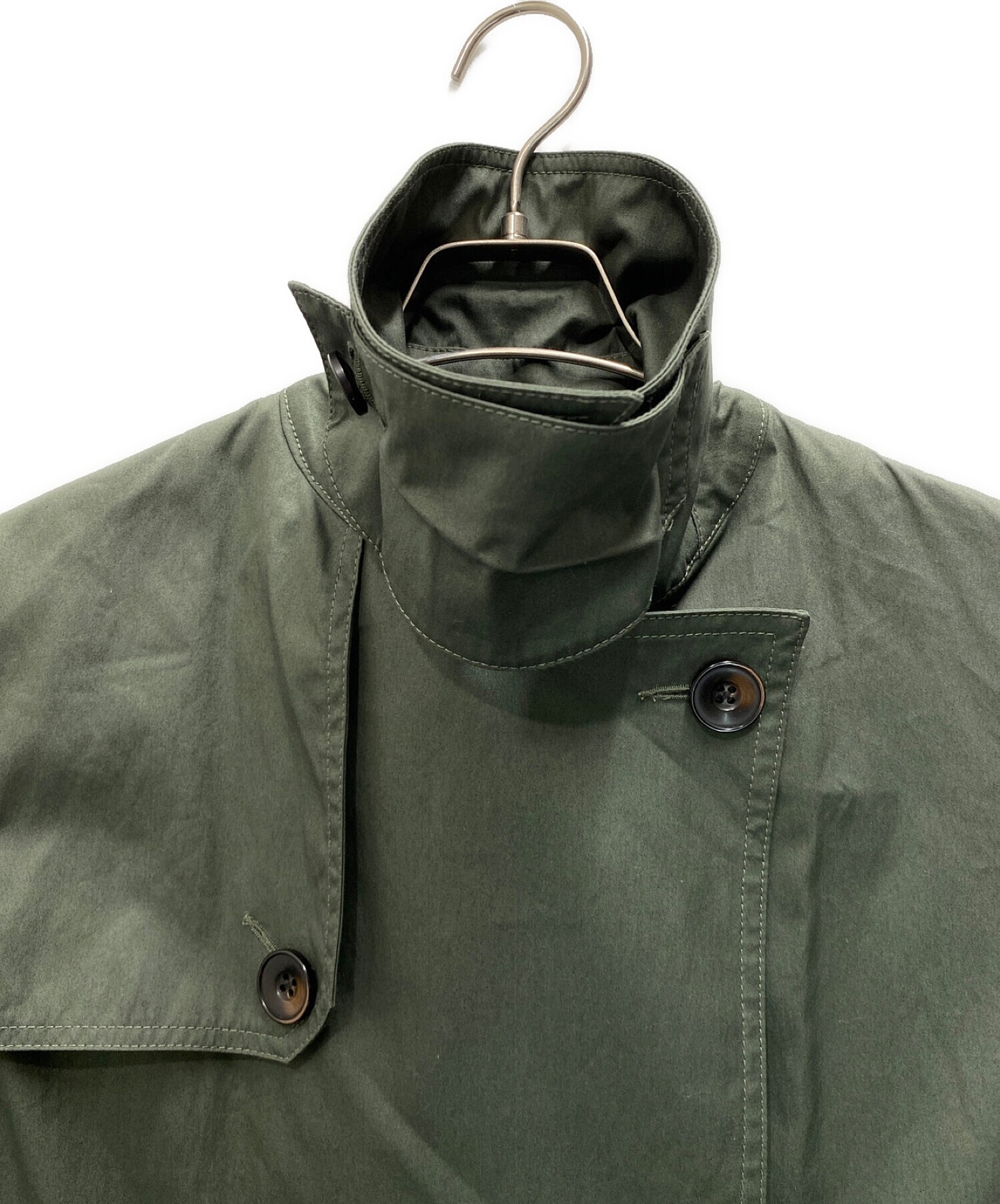 中古・古着通販】Barbour (バブアー) トレンチコート カーキ サイズ:8