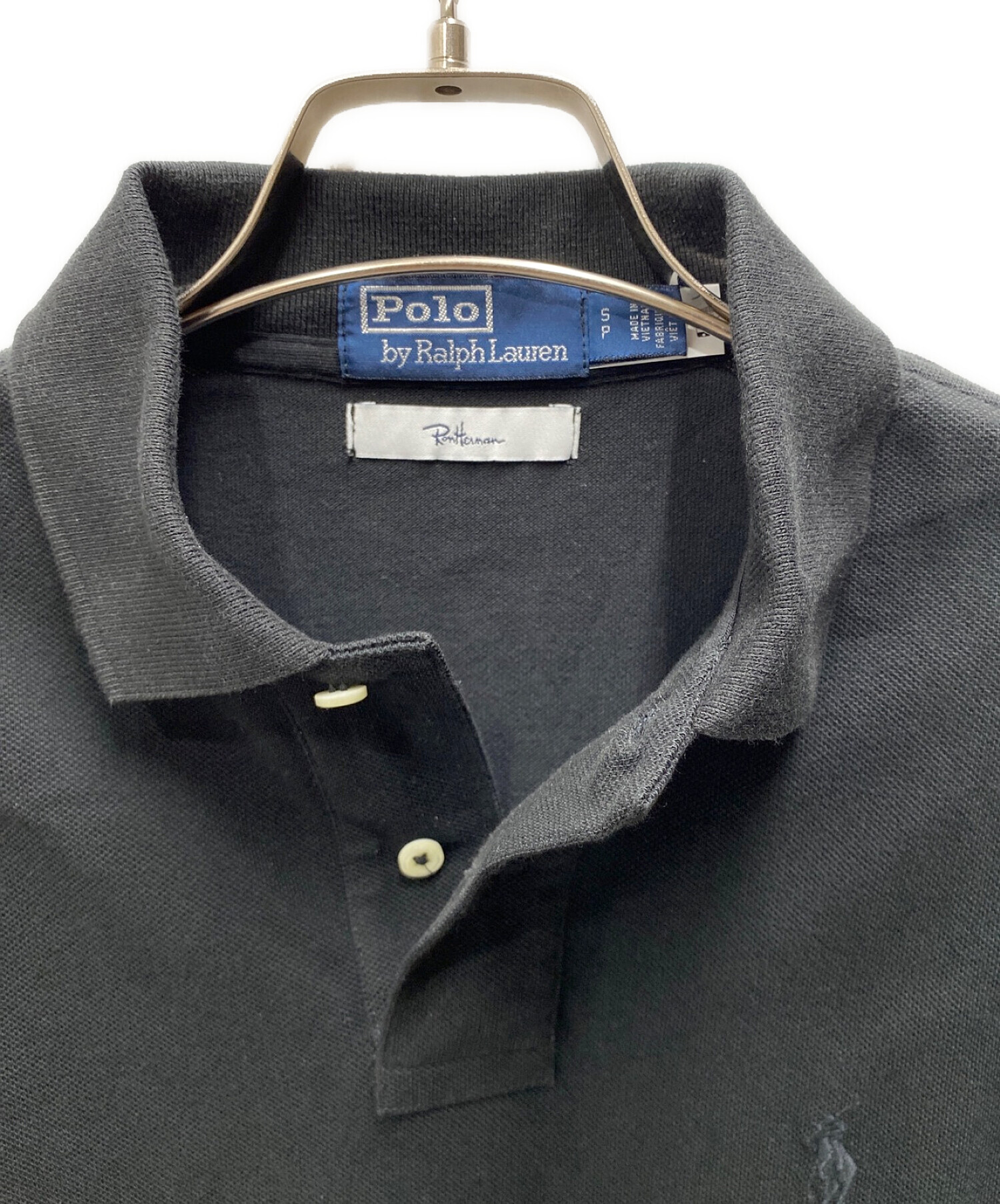 POLO RALPH LAUREN (ポロ・ラルフローレン) Classic Fit Polo Shirt ブラック サイズ:Ｓ