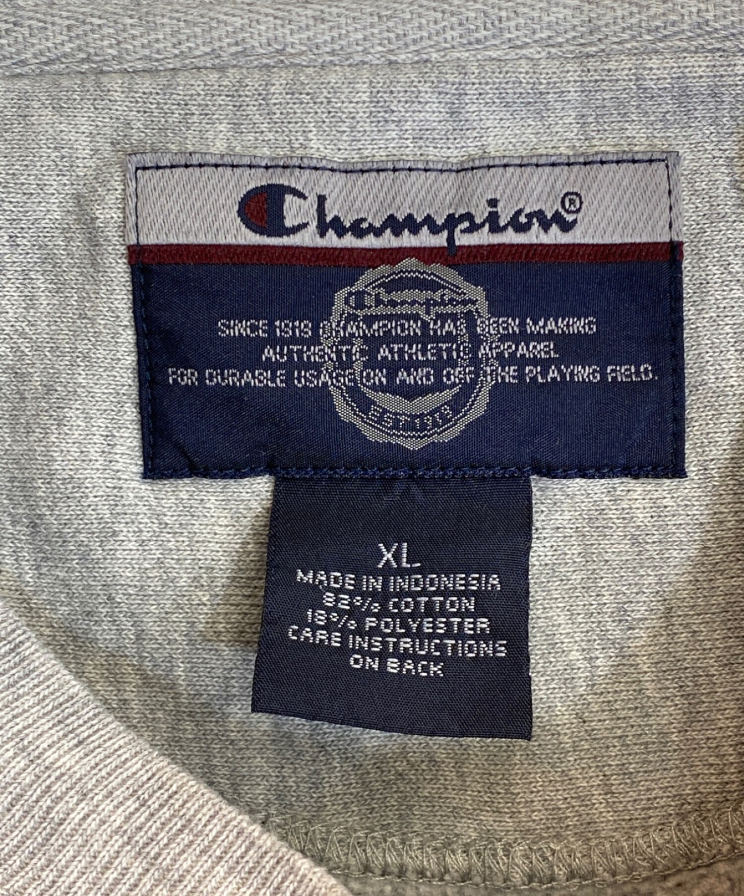 中古・古着通販】Champion (チャンピオン) 【古着】プレミアムリバースウィーブスウェット グレー サイズ:XL｜ブランド・古着通販  トレファク公式【TREFAC FASHION】スマホサイト