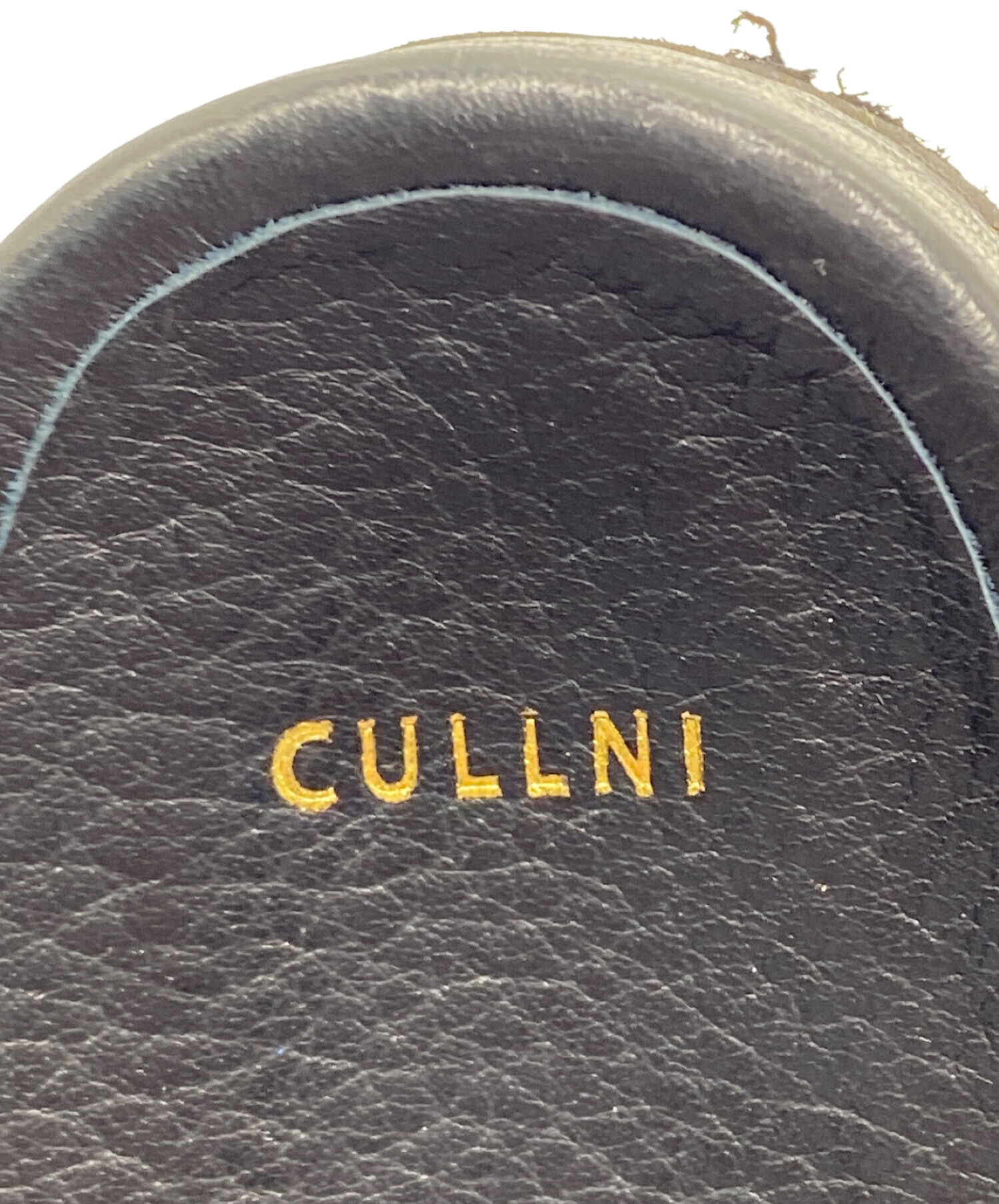 中古・古着通販】CULLNI (クルニ) Leather Shower Sandals ブラック