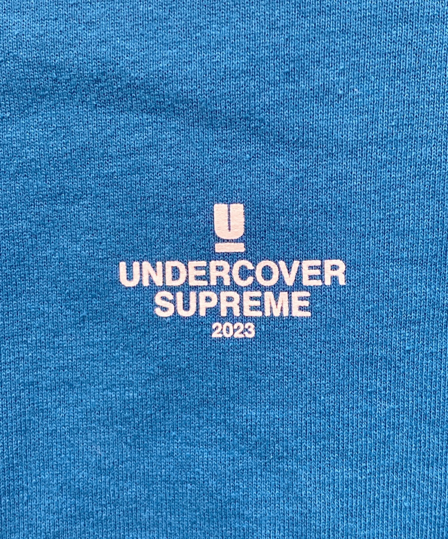 Supreme (シュプリーム) UNDERCOVER (アンダーカバー) UNDERCOVER Anti You Hooded Sweatshirt  ブルー サイズ:M