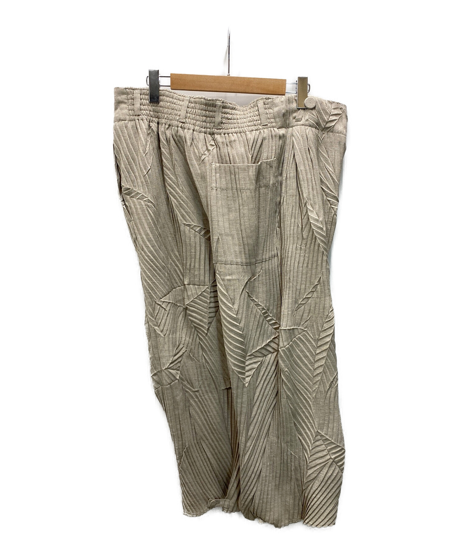 tac:tac/タクタク WRAP PLEAT PANTS - カジュアルパンツ