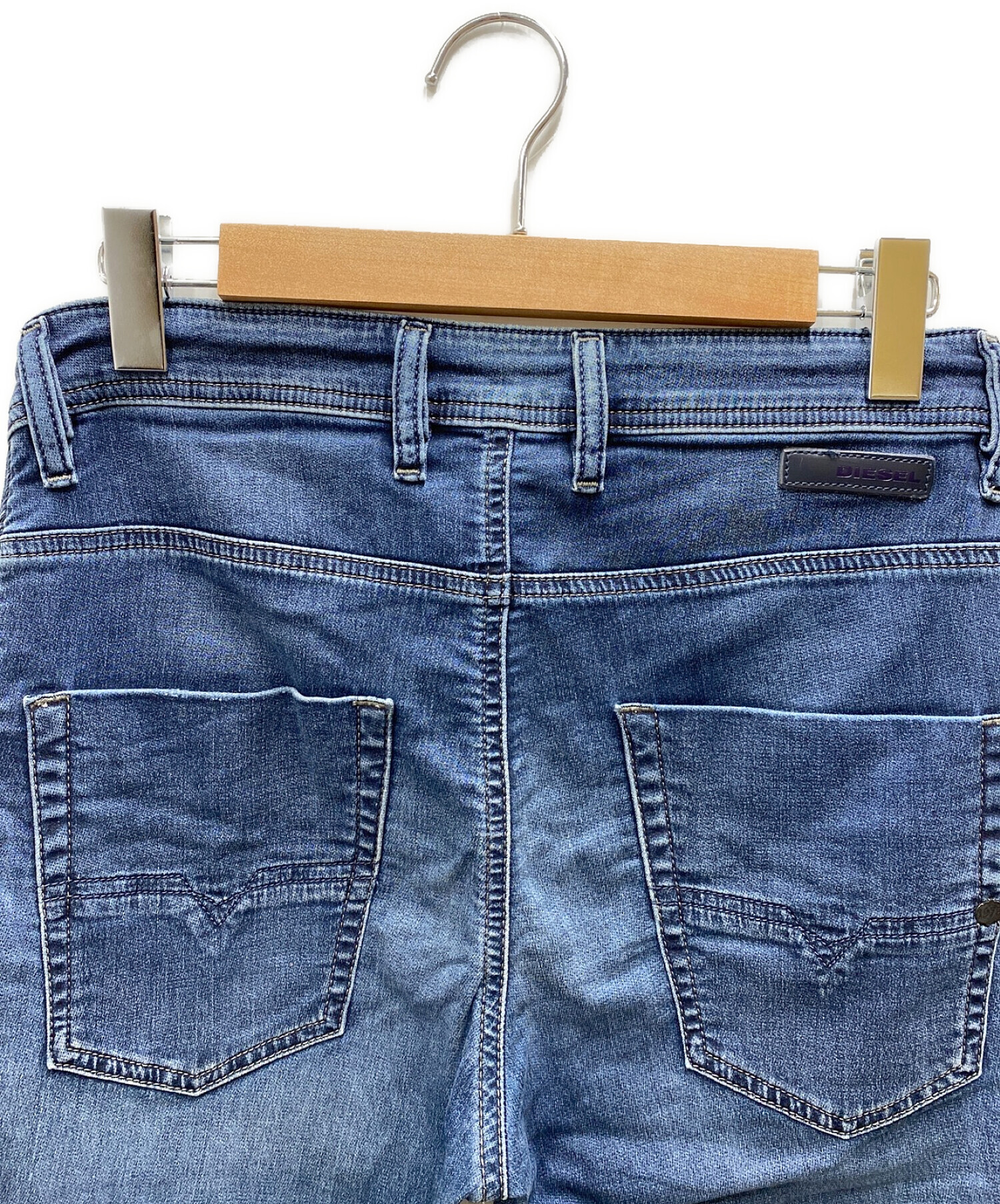 中古・古着通販】DIESEL (ディーゼル) ジョグデニムパンツ インディゴ