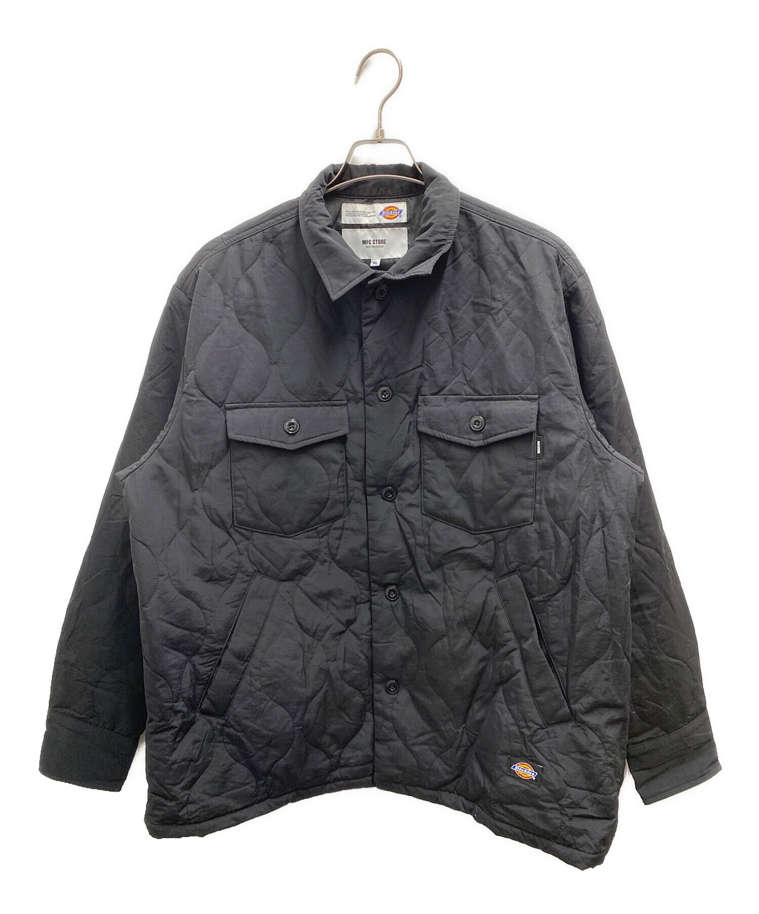 MFC STORE (エムエフシーストア) Dickies (ディッキーズ) QUILTING WORK SHIRTS ブラック サイズ:XL