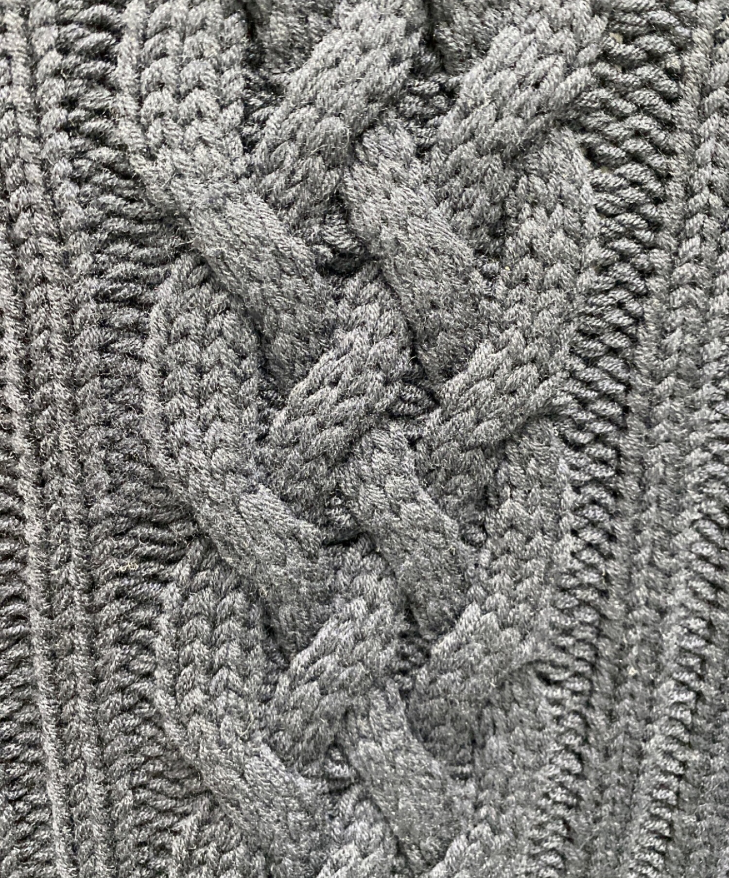 Apartment Three (アパートメントスリー) Chunky Cable-Knit ネイビー サイズ:1