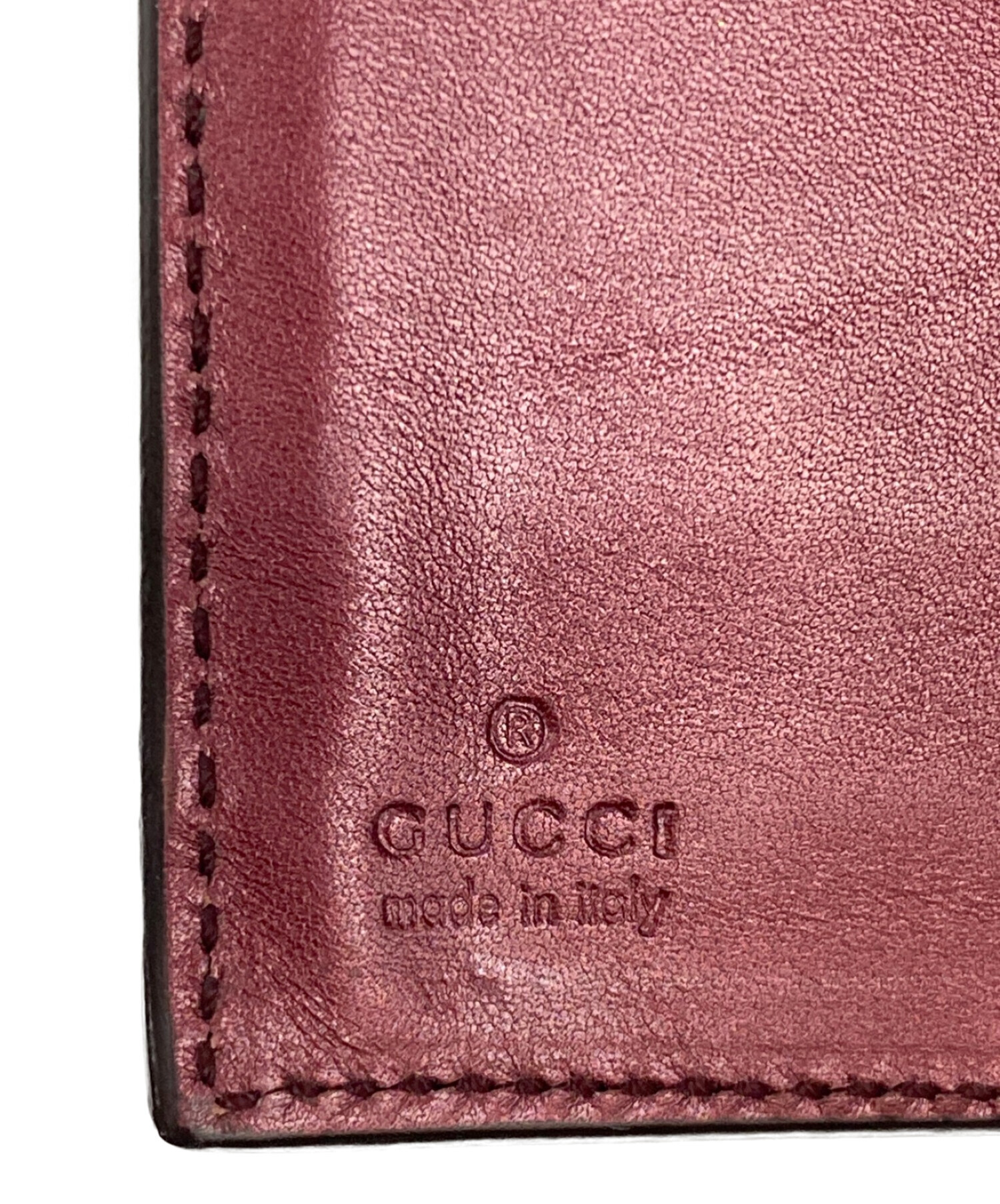 中古・古着通販】GUCCI (グッチ) 手帳カバー ブラウン｜ブランド・古着